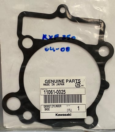 EMPAQUE DE CILINDRO DE KX250F 2008