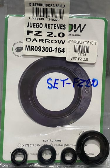 SET RETENEDORES FZ2.0 DARROW