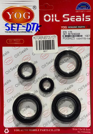 SET RETENEDORES DTK YOG