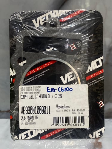 EMPAQUE CILINDRO CG 200 /  ZS 200 DARROW / VEDAMOTORS