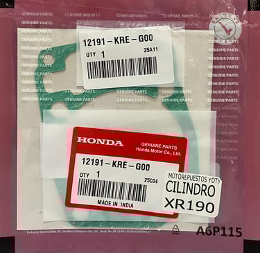 EMPAQUE CILINDRO XR190L ORIGINAL