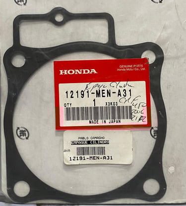EMPAQUE CILINDRO CRF450R 09-16