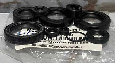 SET RETENEDORES KDX 200 95-05 ORIGINAL