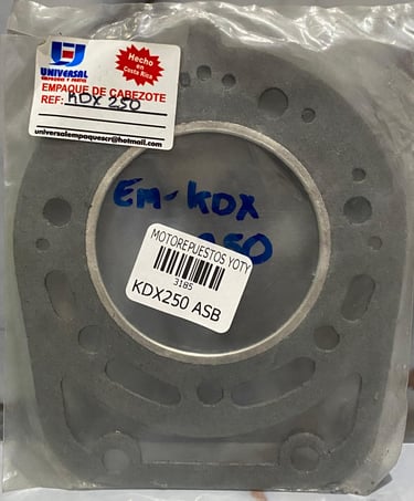 EMPAQUE CABEZOTE KDX250 ADBESTO