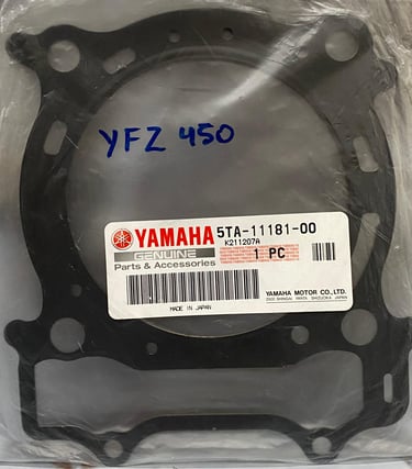EMPAQUE CABEZOTE YFZ450 04-13 ORIGINAL