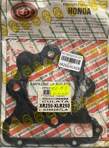 EMPAQUE CABEZOTE XR250 COLOMBIANO 74MM