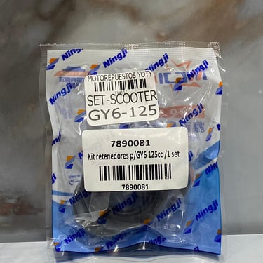 SET RETENEDORES GY6 125
