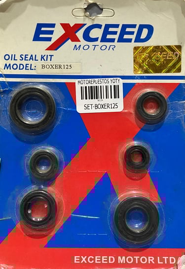 SET RETENEDORES MOTOR BOXER125