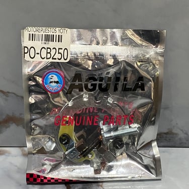 PORTA CARBONES DE CB250 AGUILA