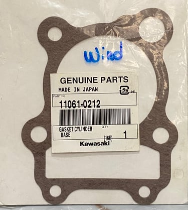 EMPAQUE CILINDRO KAWASAKI WIND125 ORIGINAL
