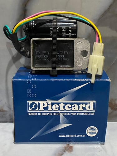 REGULADOR CON BATERIA SECA PIETCARD