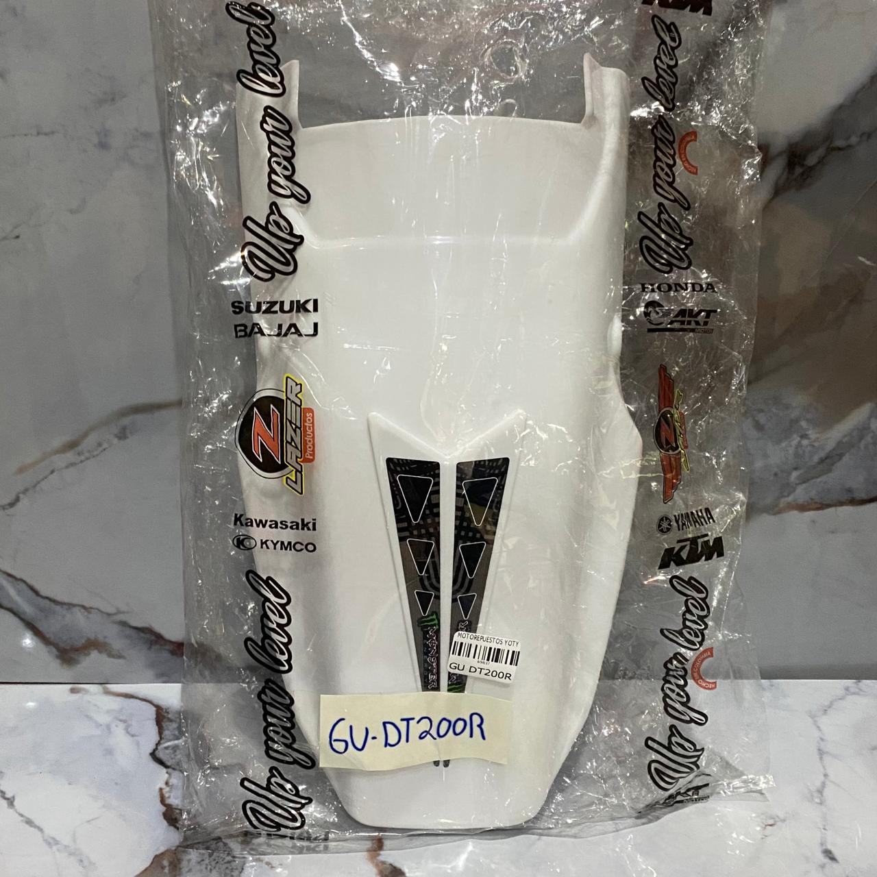 GUARDABARRO TRASERO DT200R BLANCO