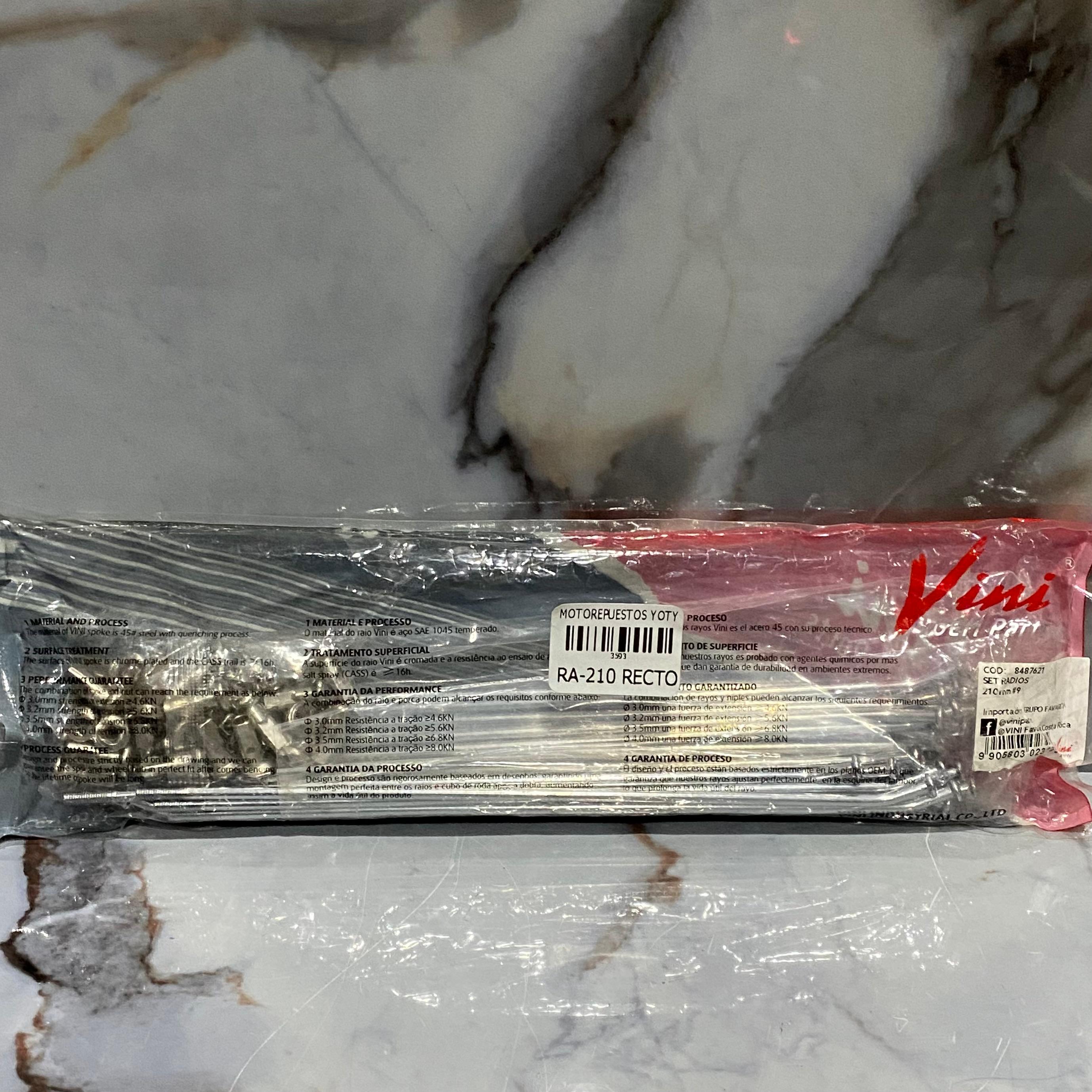 RADIOS 210 ANGULO RECTO VINI