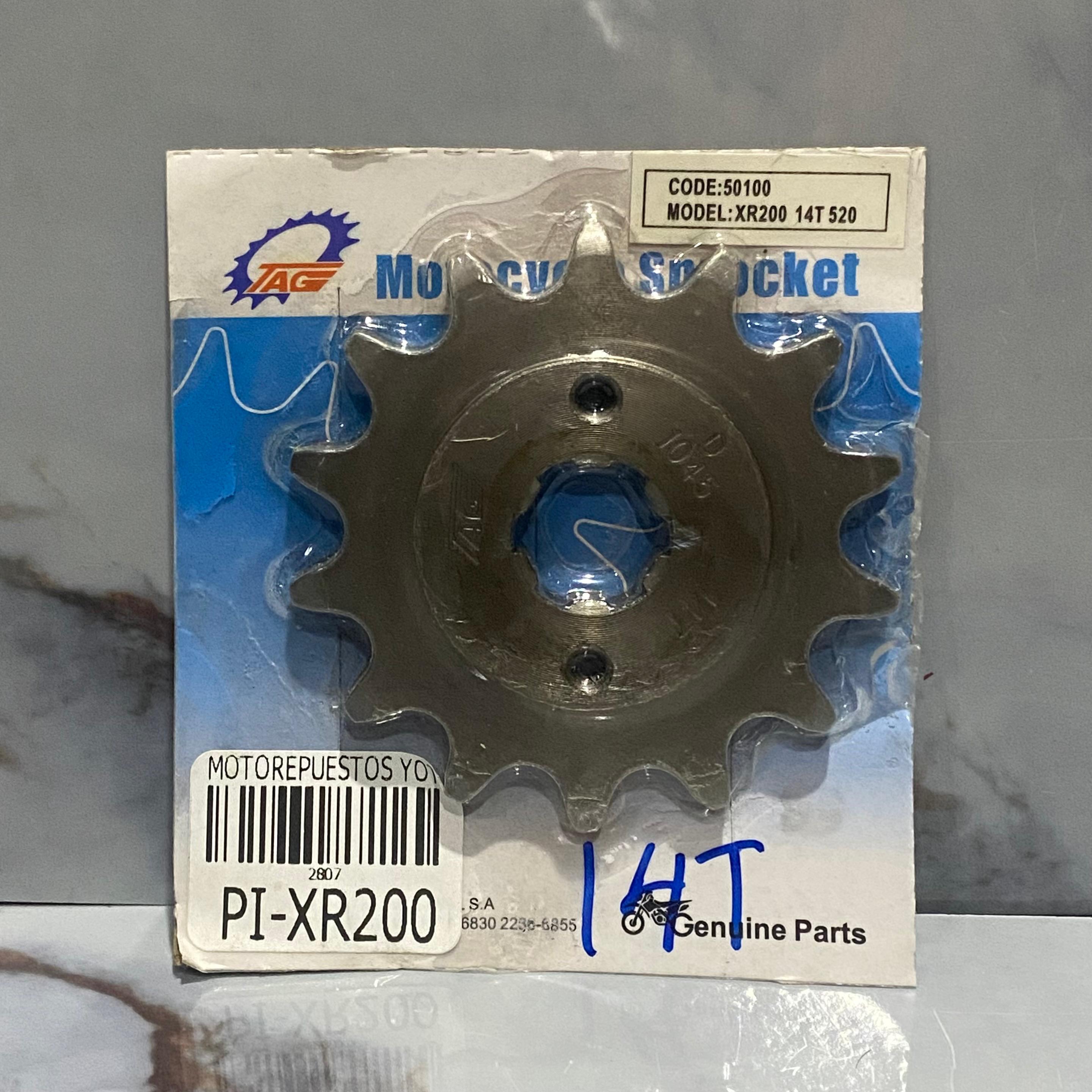 PIÑON DELANTERO XR200 #14 - 520