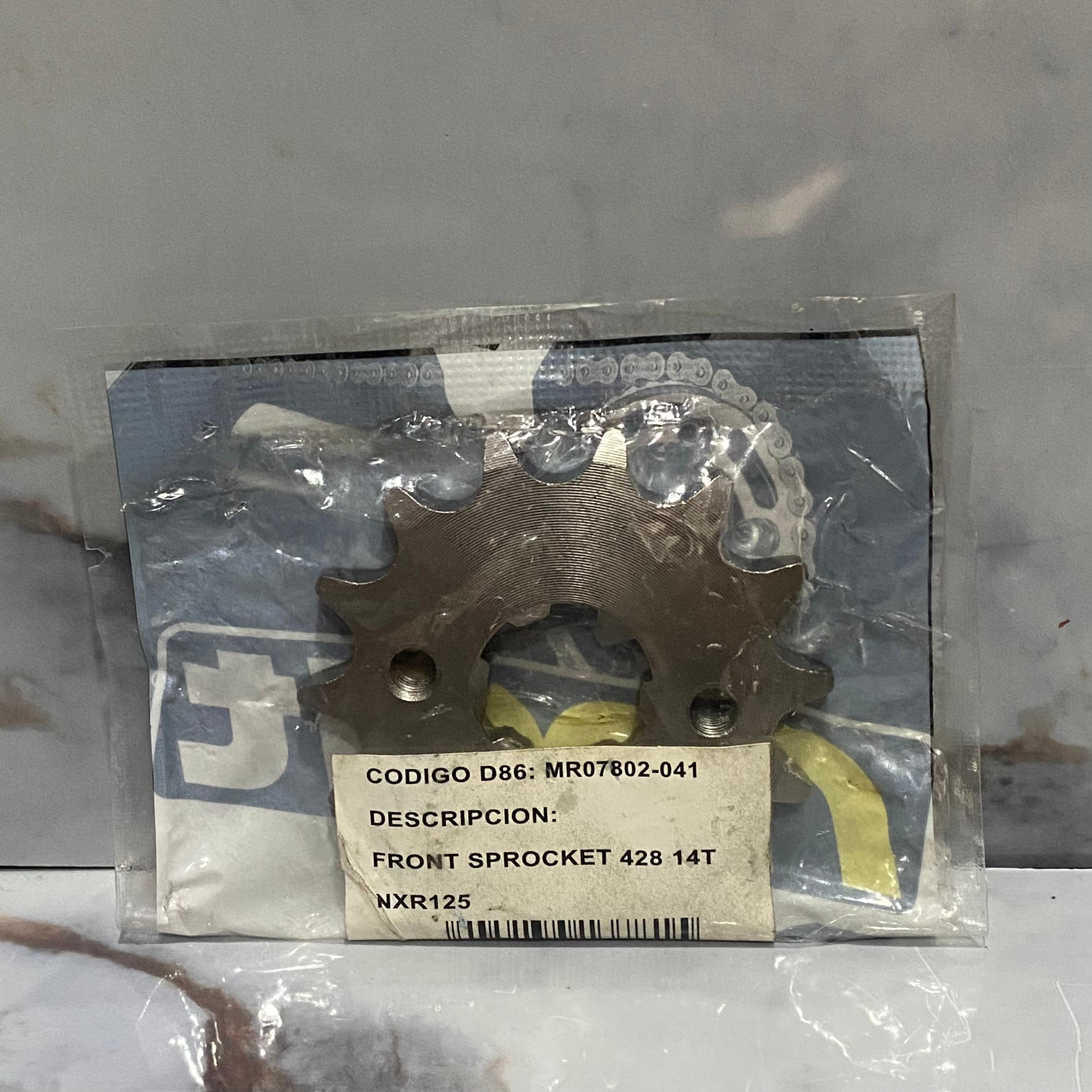 PIÑON DELANTERO #14 NXR125+XR150