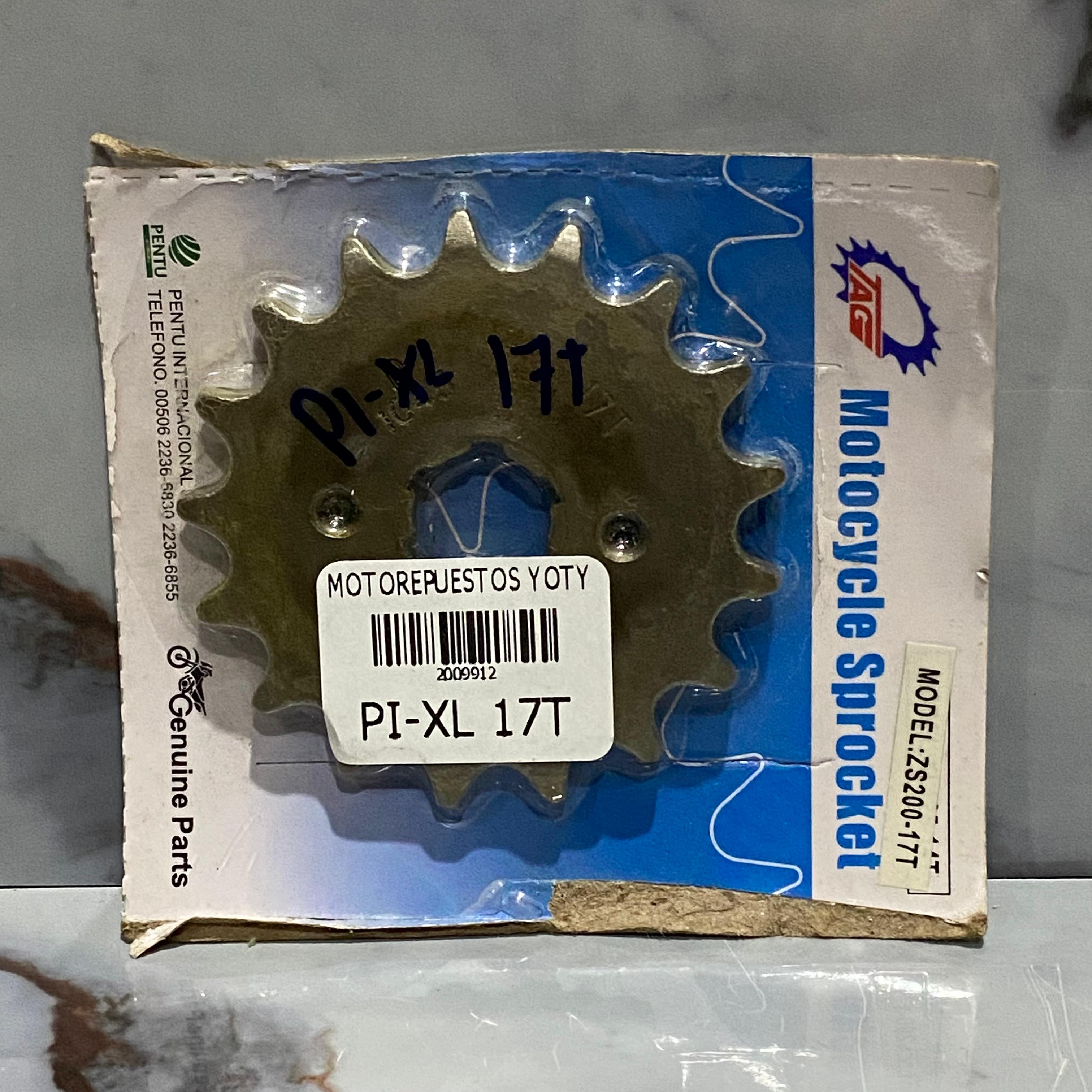 PIÑON DELANTERO XL125/CGL/ZS #17