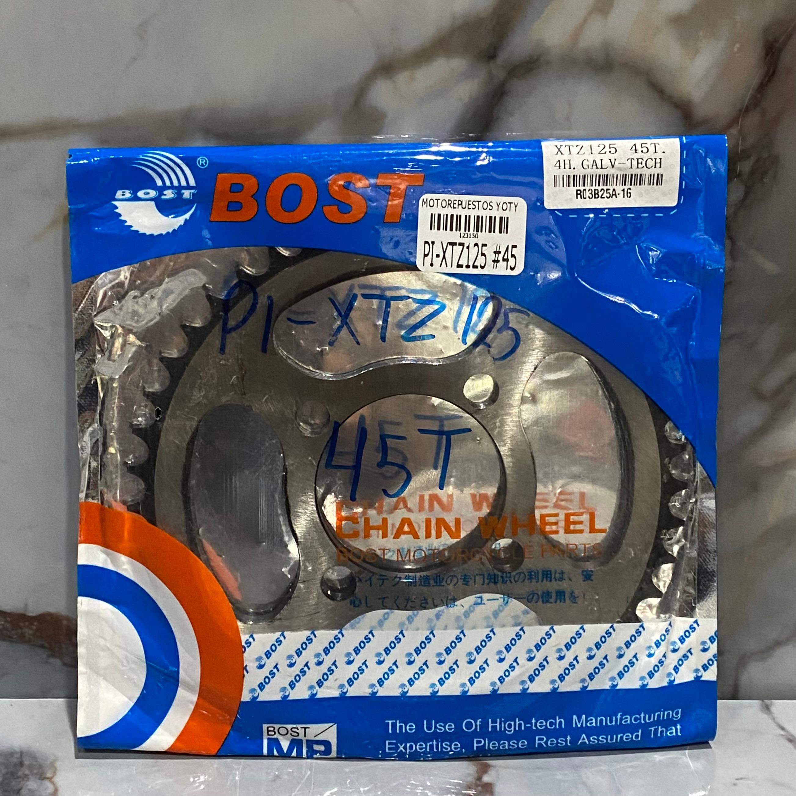 PIÑON TRASERO XTZ125 #45