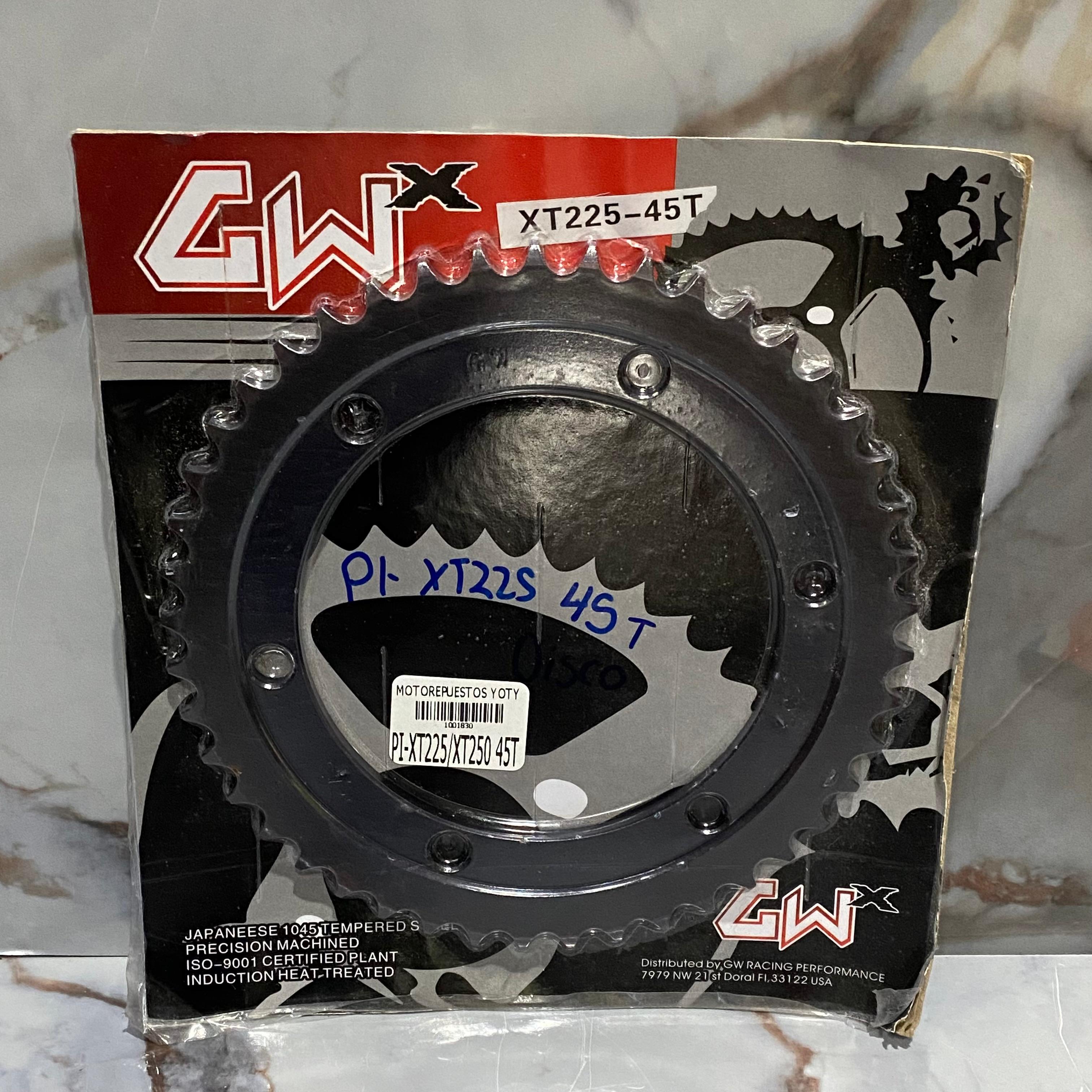 PIÑON TRASERO XT225/XT250 DISCO 45T-428