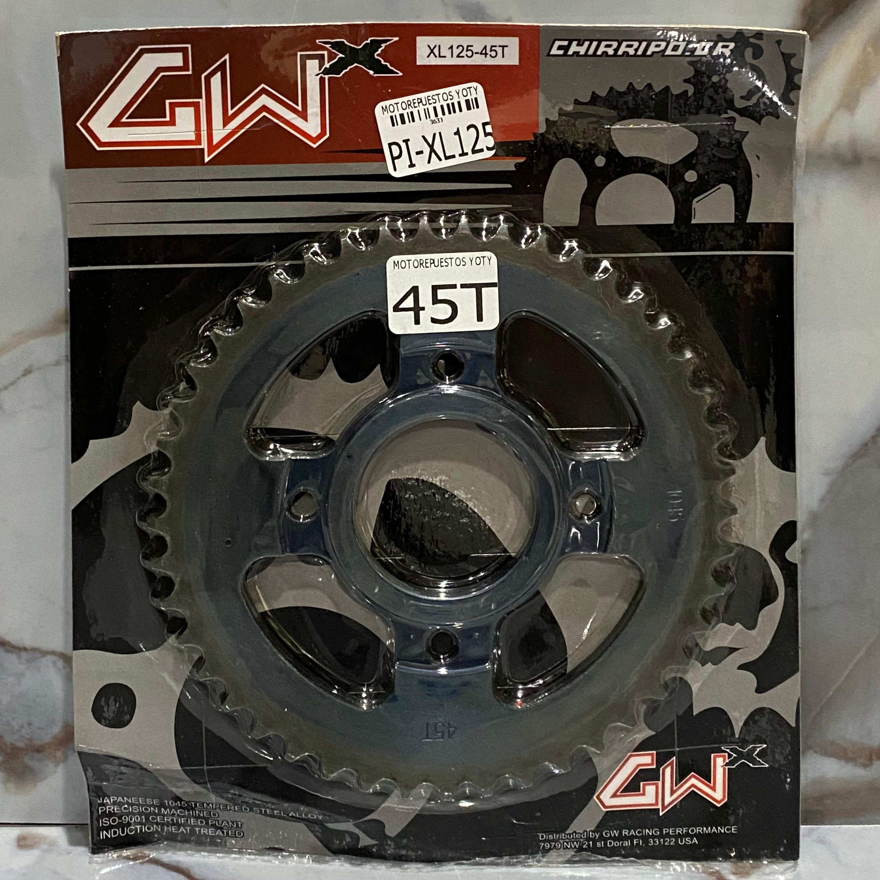 PIÑON TRASERO XL125/ZS150 #45