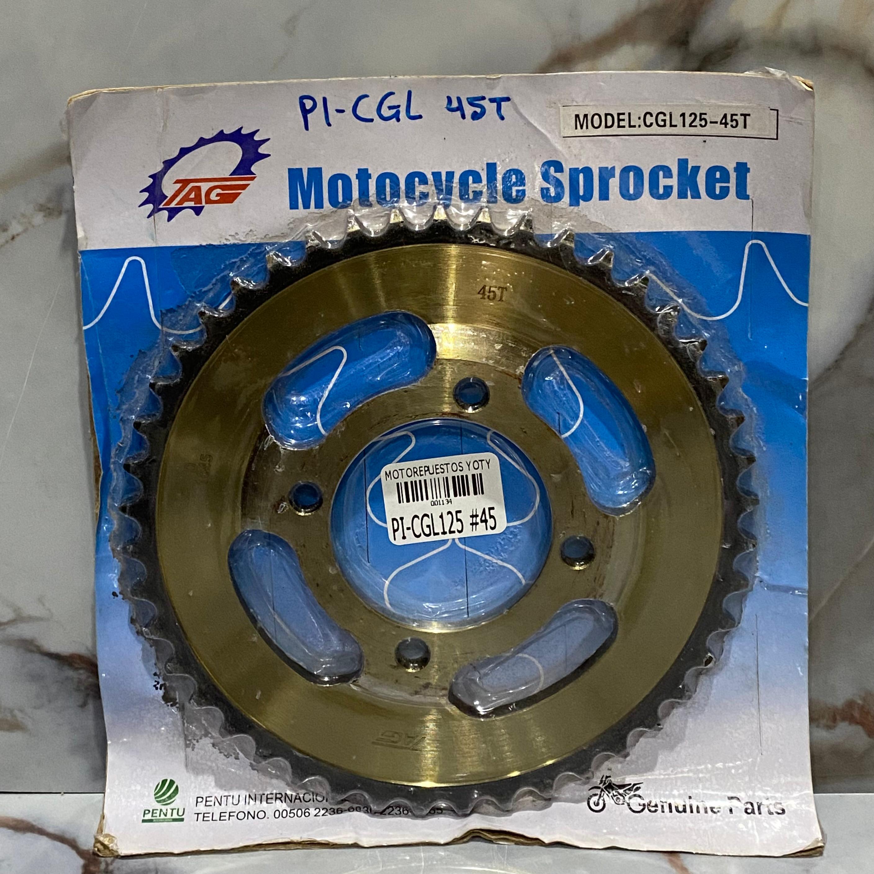 PIÑON TRASERO CGL125 #45