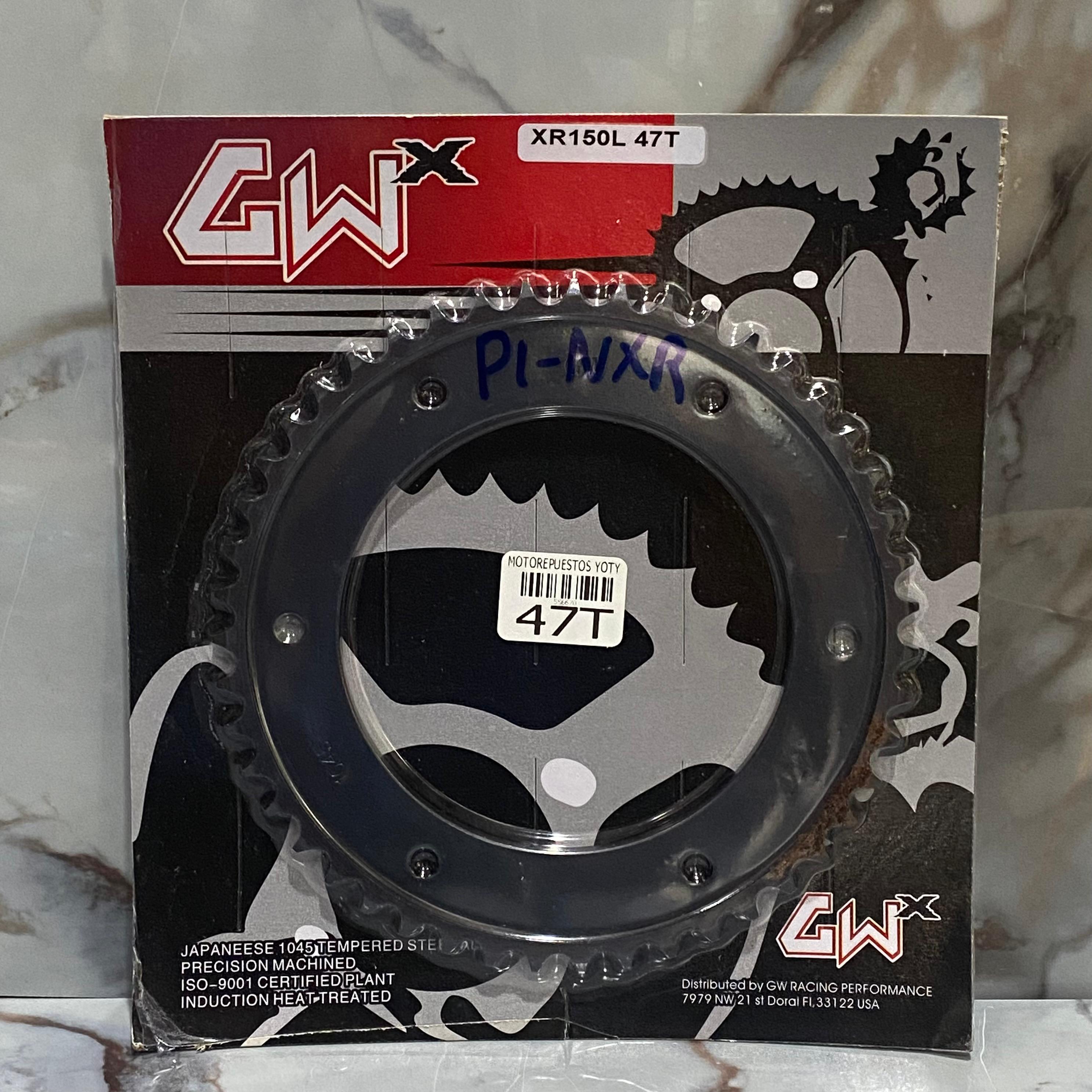 PIÑON TRASERO #47 428 NXR125/XR150L