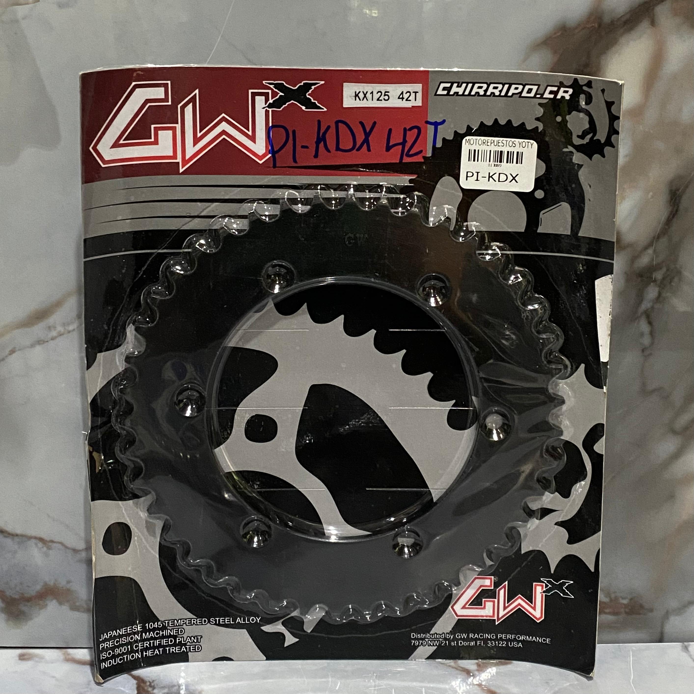 PIÑON TRASERO KDX200 42T