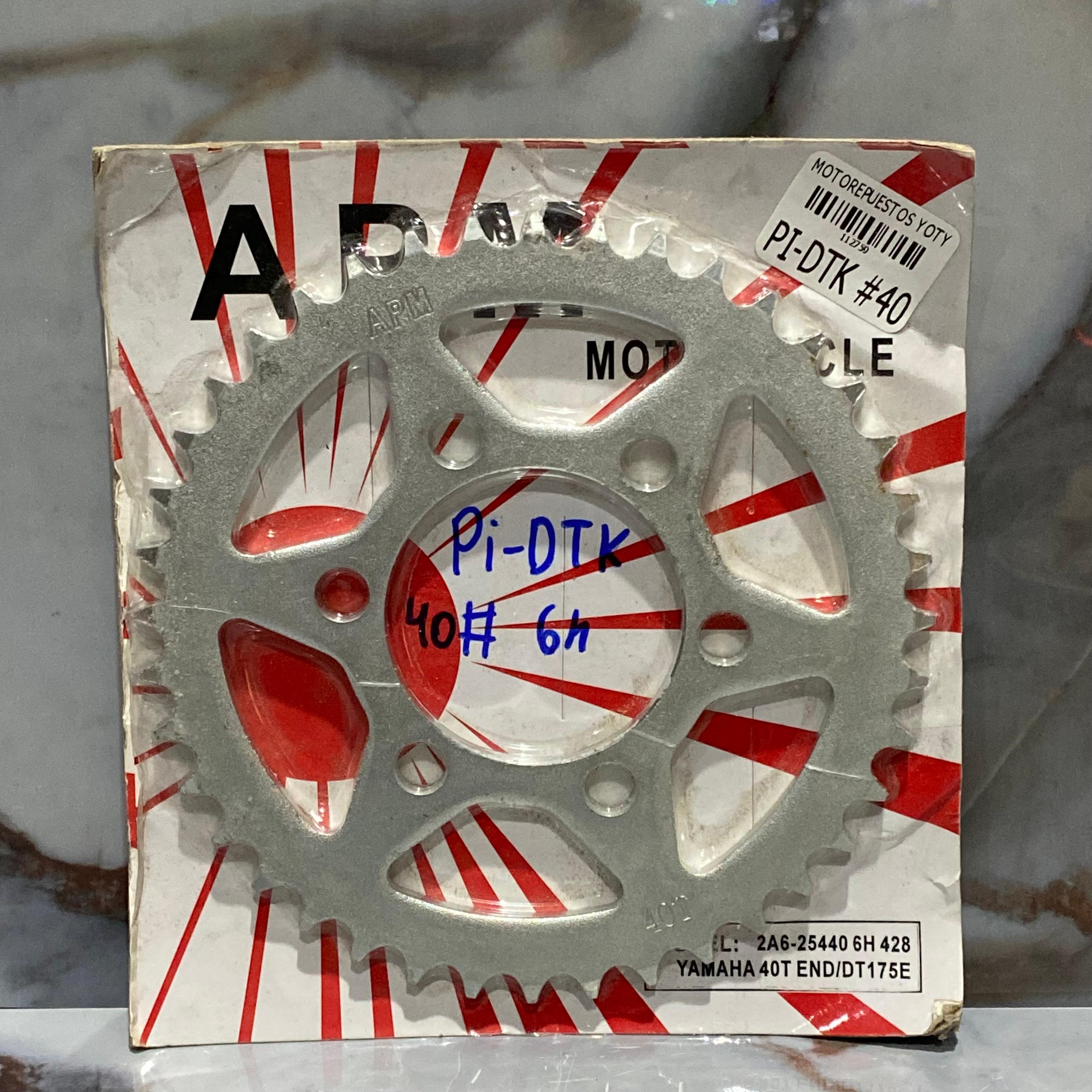 PIÑON TRASERO DTK #40 6H