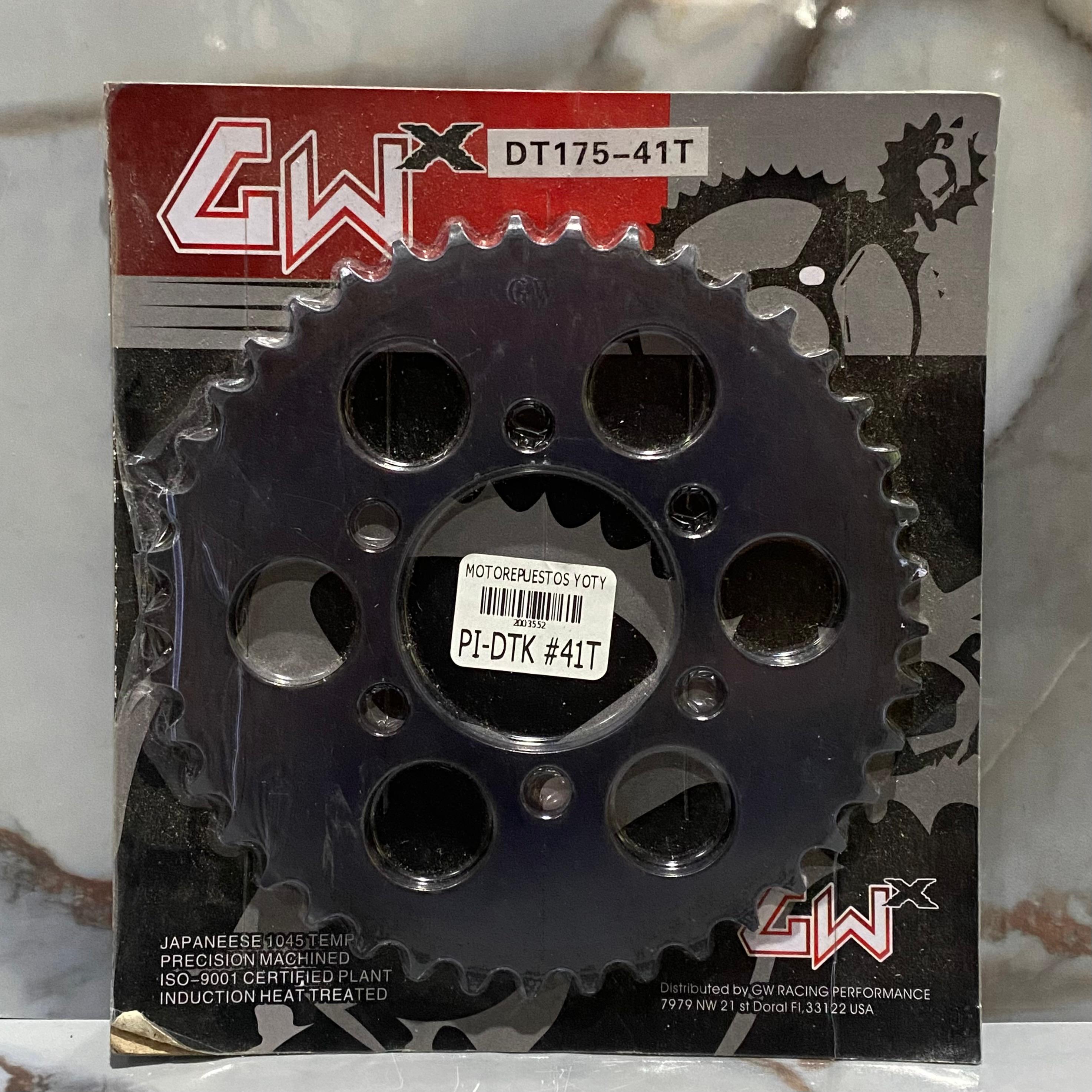 PIÑON TRASERO DTK #41 6 HUECOS