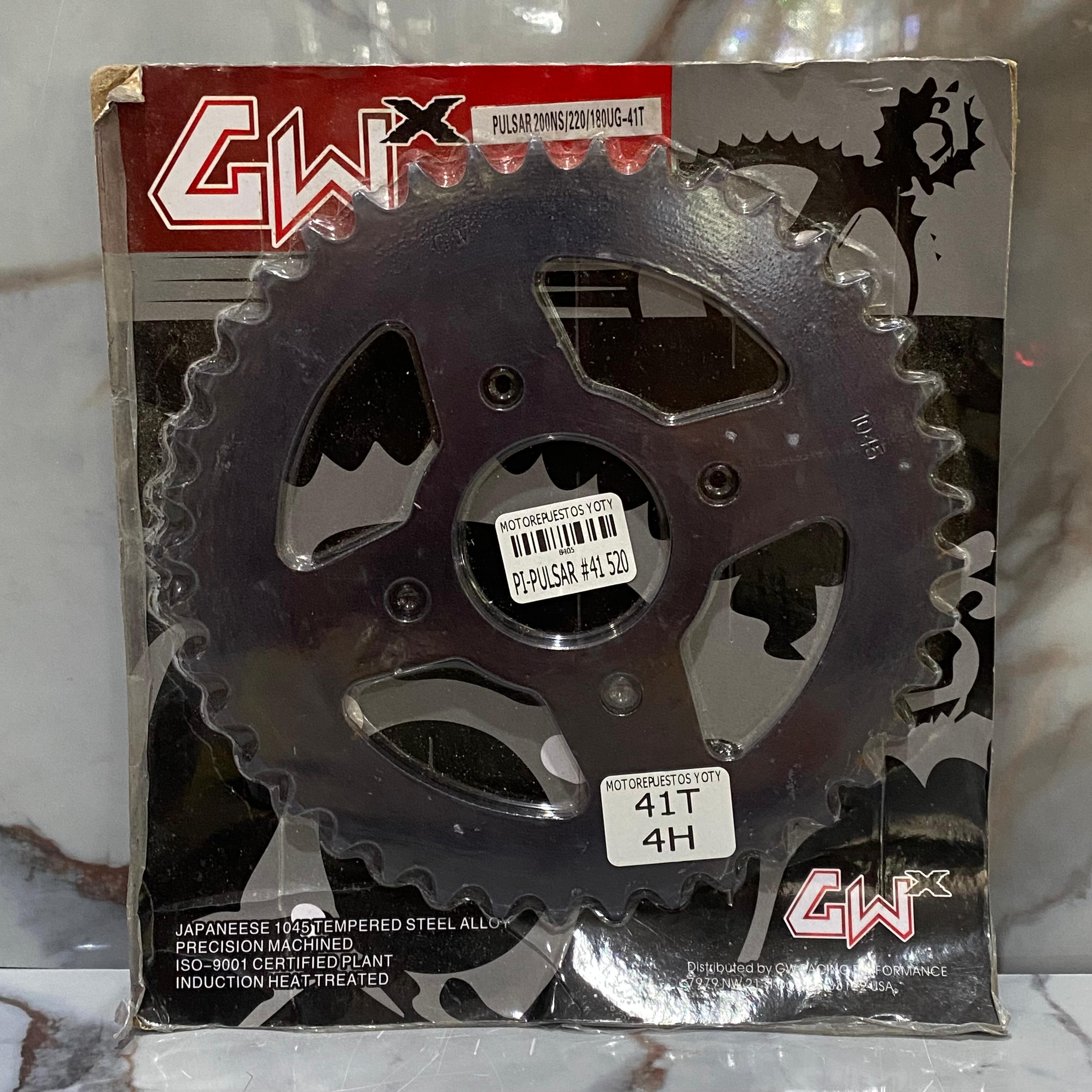 PIÑON TRASERO PULSAR NS180-200-220 GW