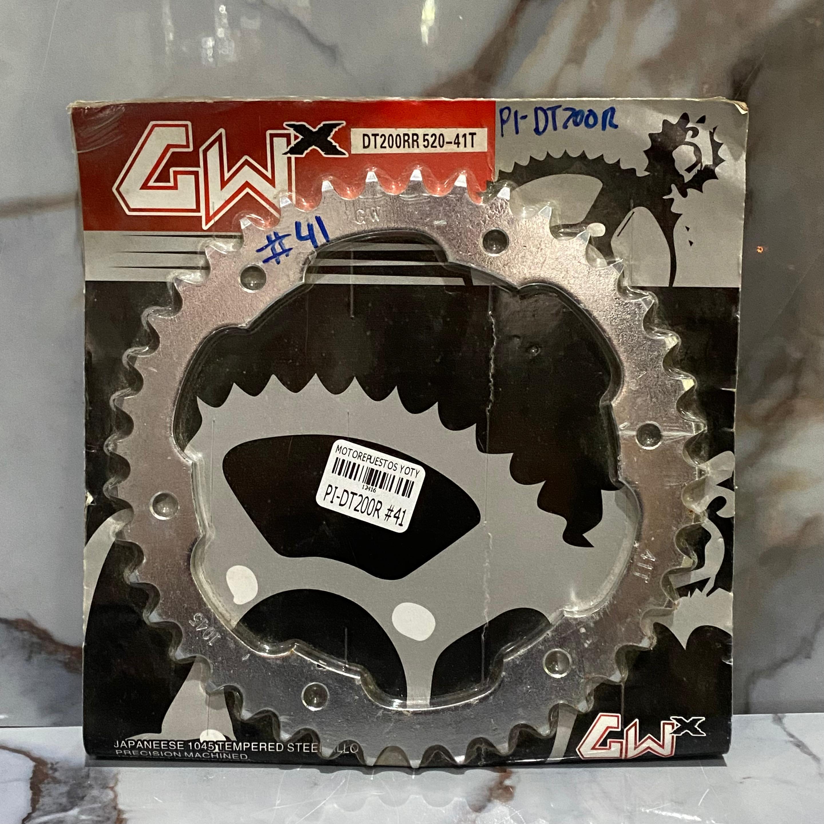 PIÑON TRASERO DT200R #41 GWX