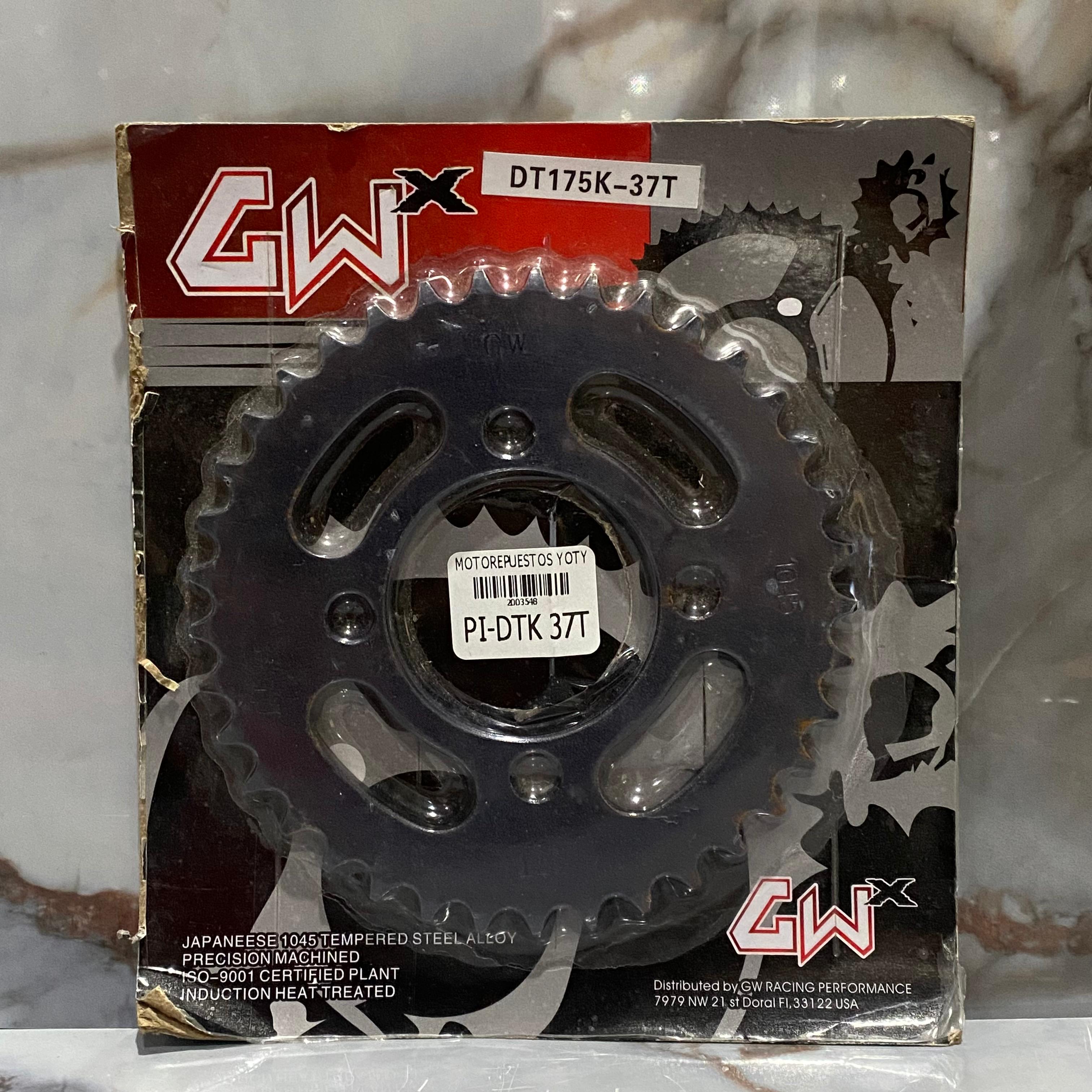 PIÑON TRASERO DTK #37 4 HUECO