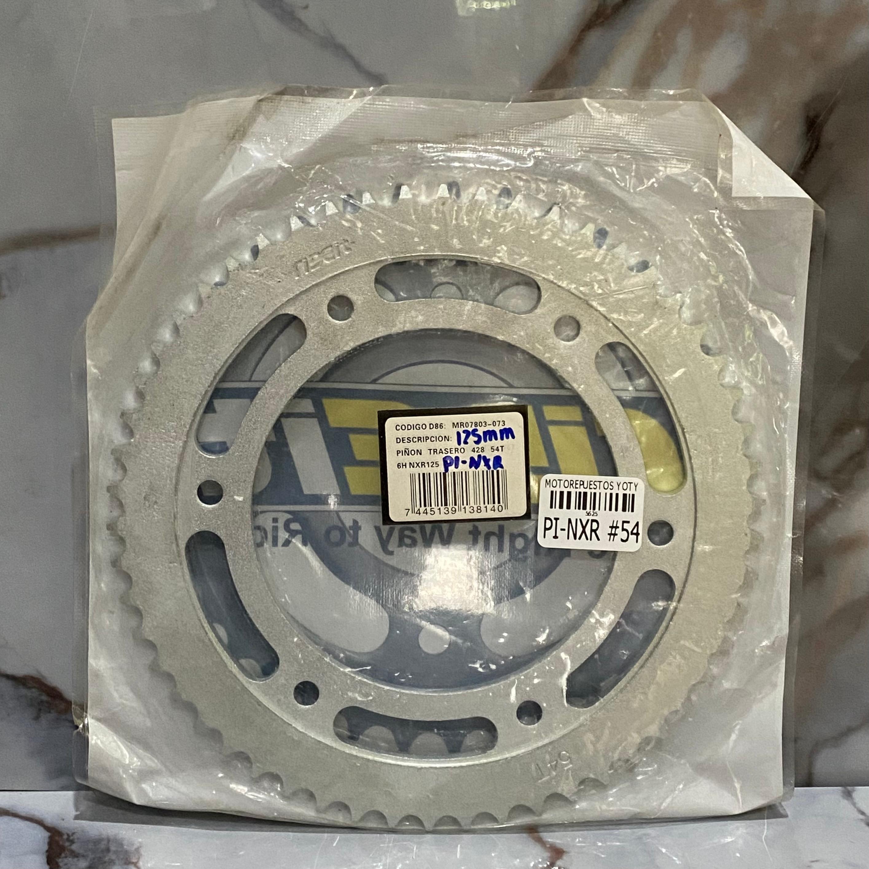 PIÑON TRASERO NXR125+XR150L #54