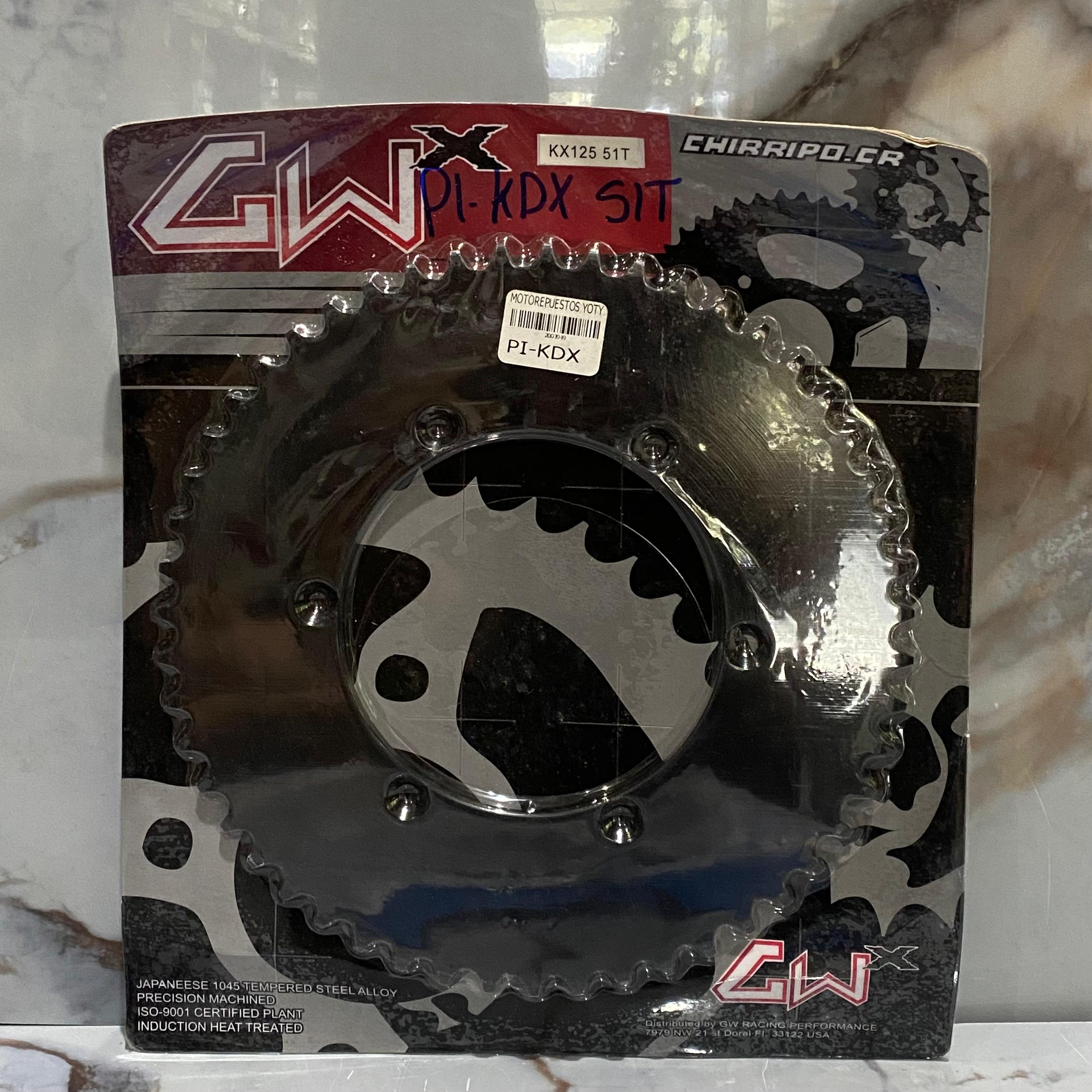 PIÑON TRASERO KDX200 #51