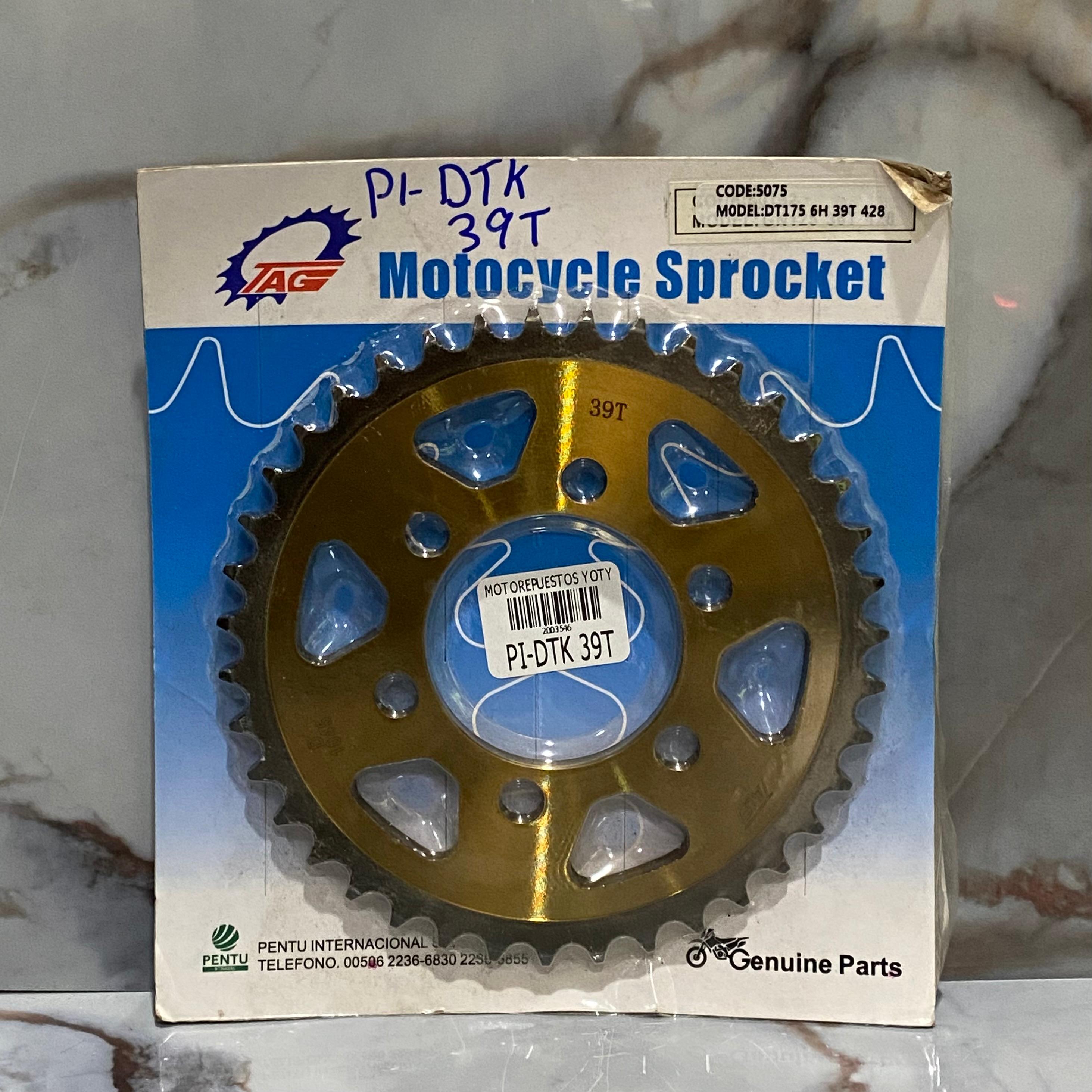 PIÑON TRASERO DTK #39 6 HUECOS