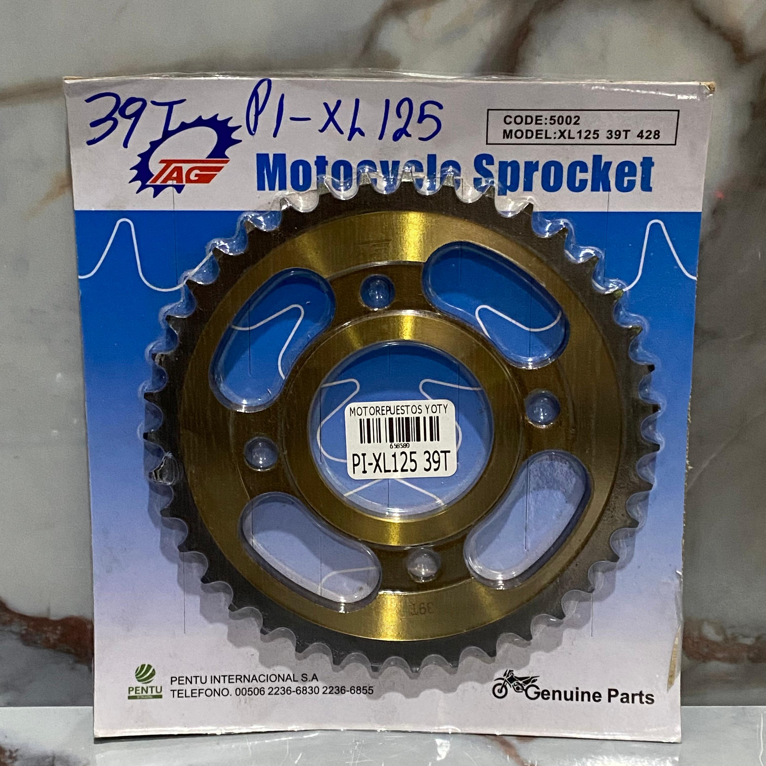 PIÑON TRASERO XL125/ZS150 #39