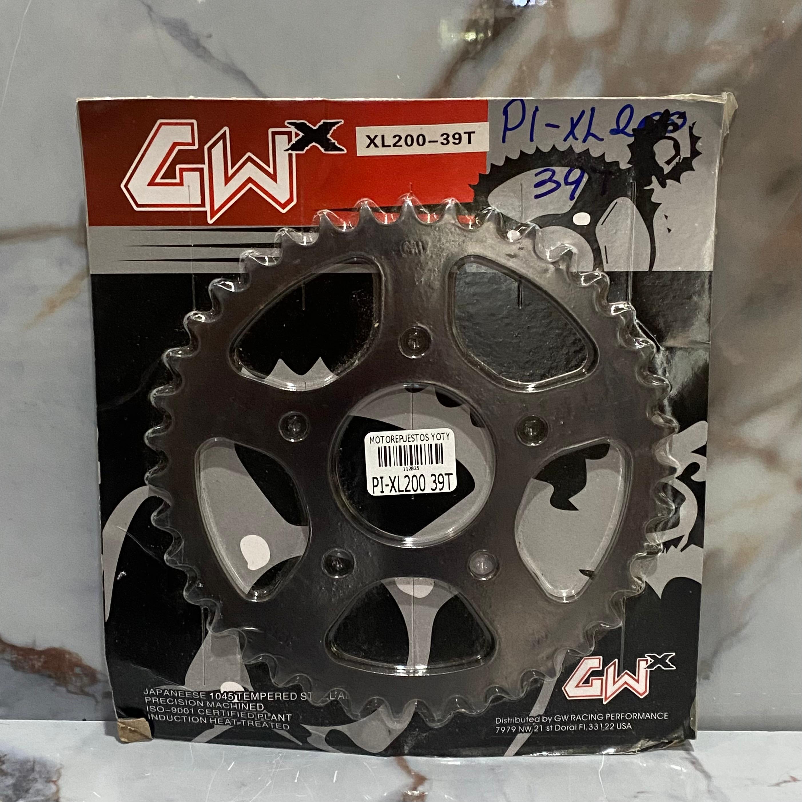 PIÑON TRASERO XL200  39T