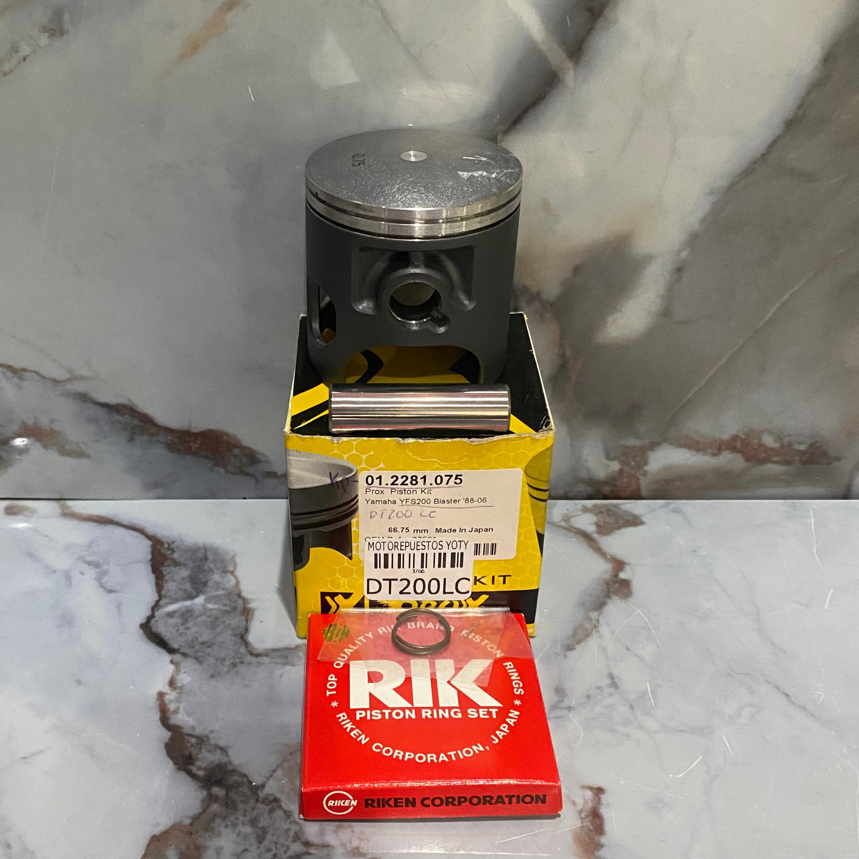 KIT PISTON DT200LC 0.75 PROX