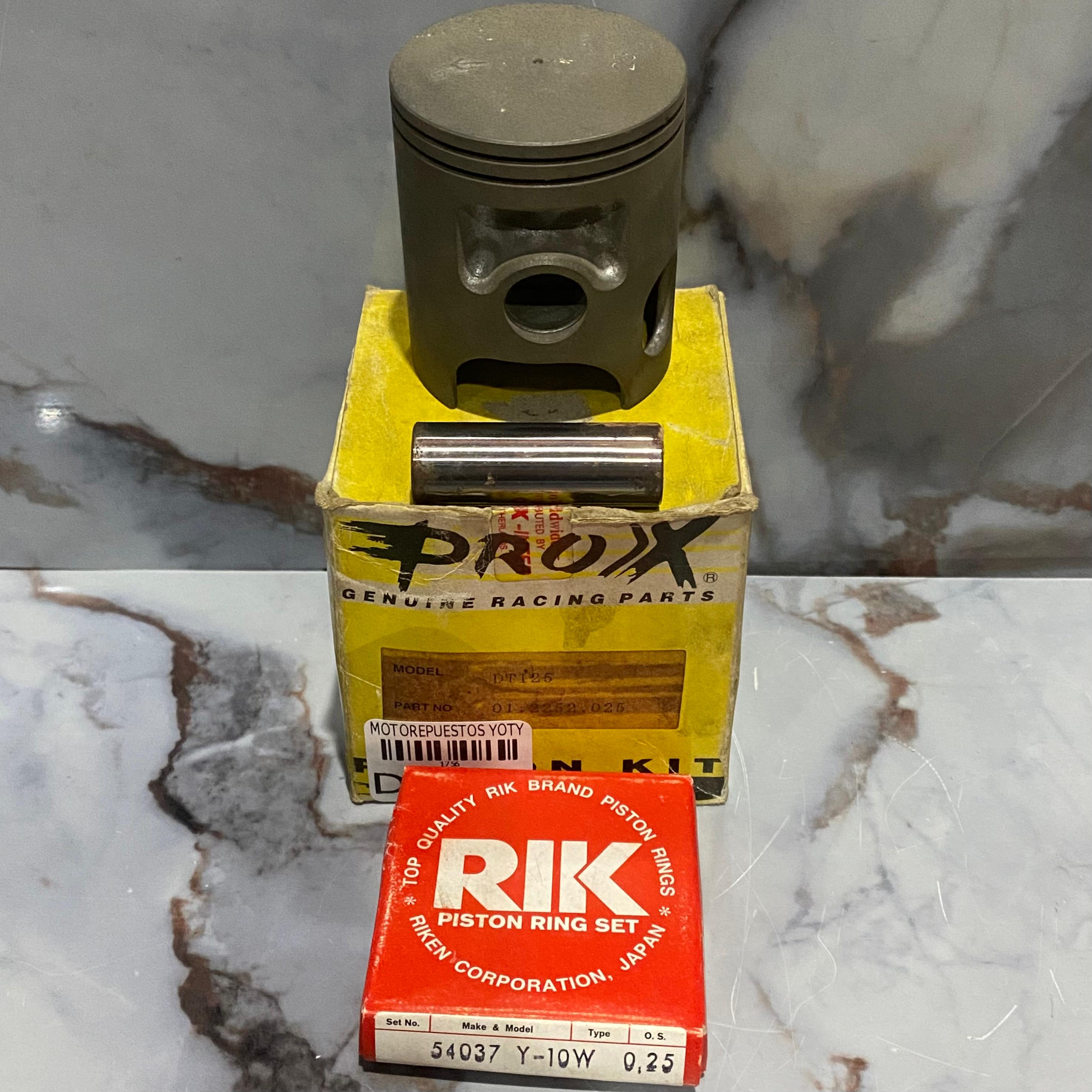 KIT DE PISTON DT125K ST PROX