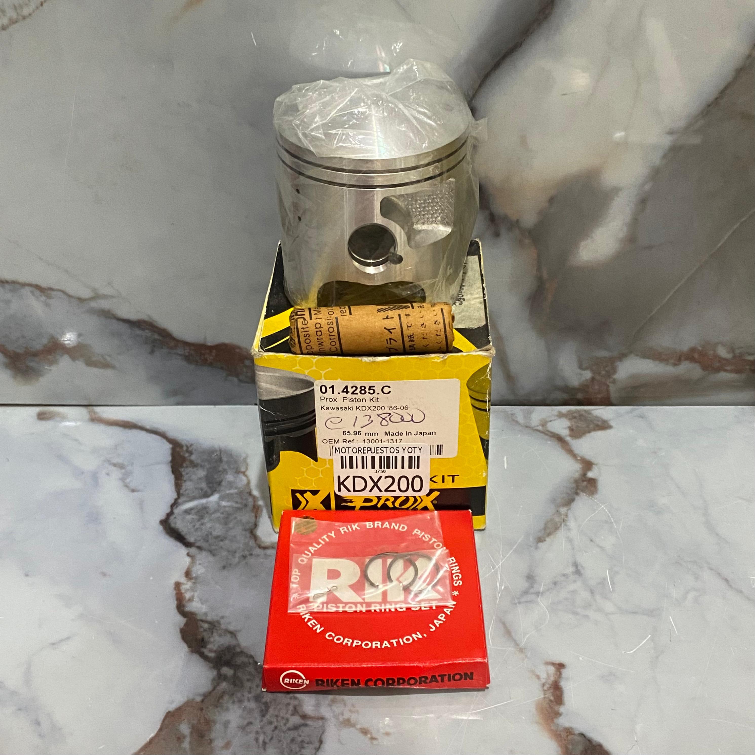 KIT DE PISTON KDX200 PROX 90-06 C