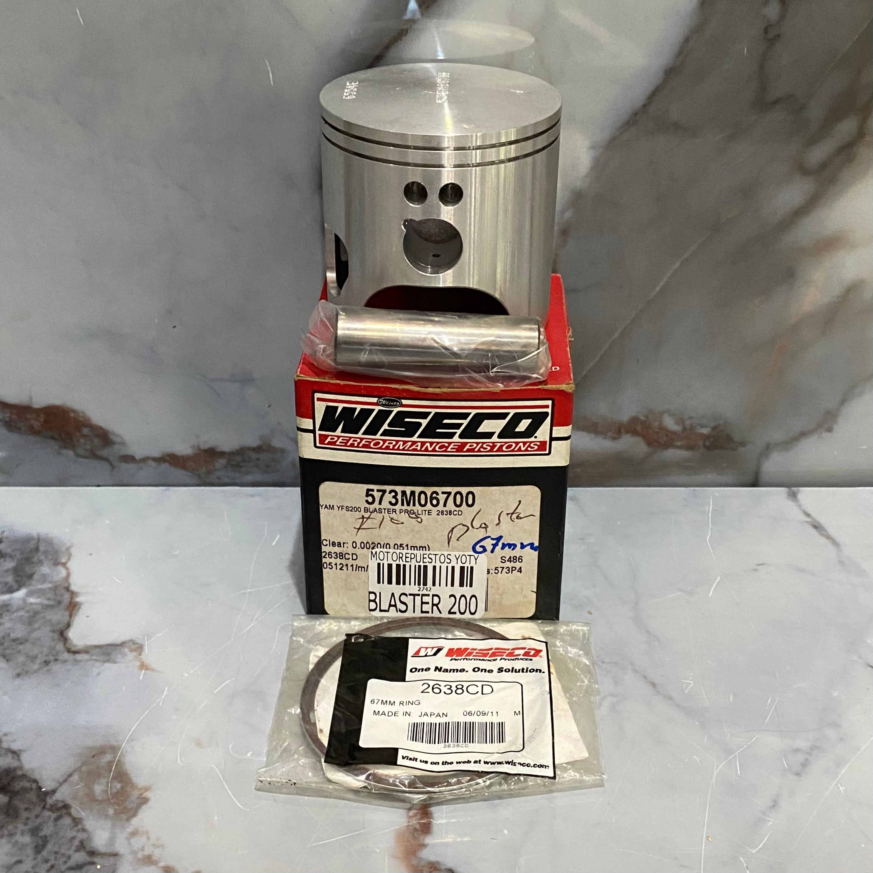 KIT PISTON WISSECO BLASTER 200cc 100