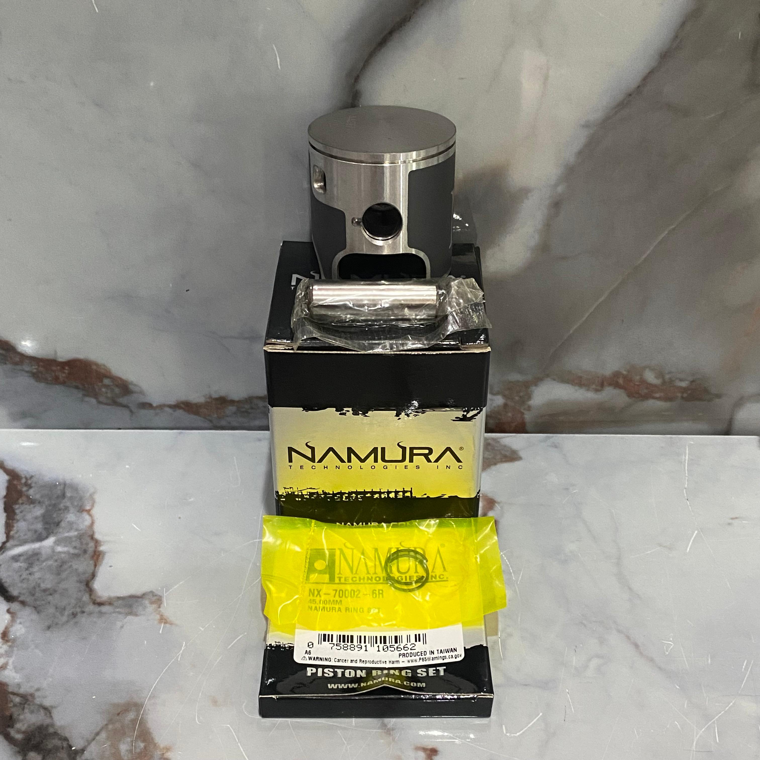 KIT PISTON KTM65SX 98-08 NAMURA 44.97MM 12.00 MM PIN