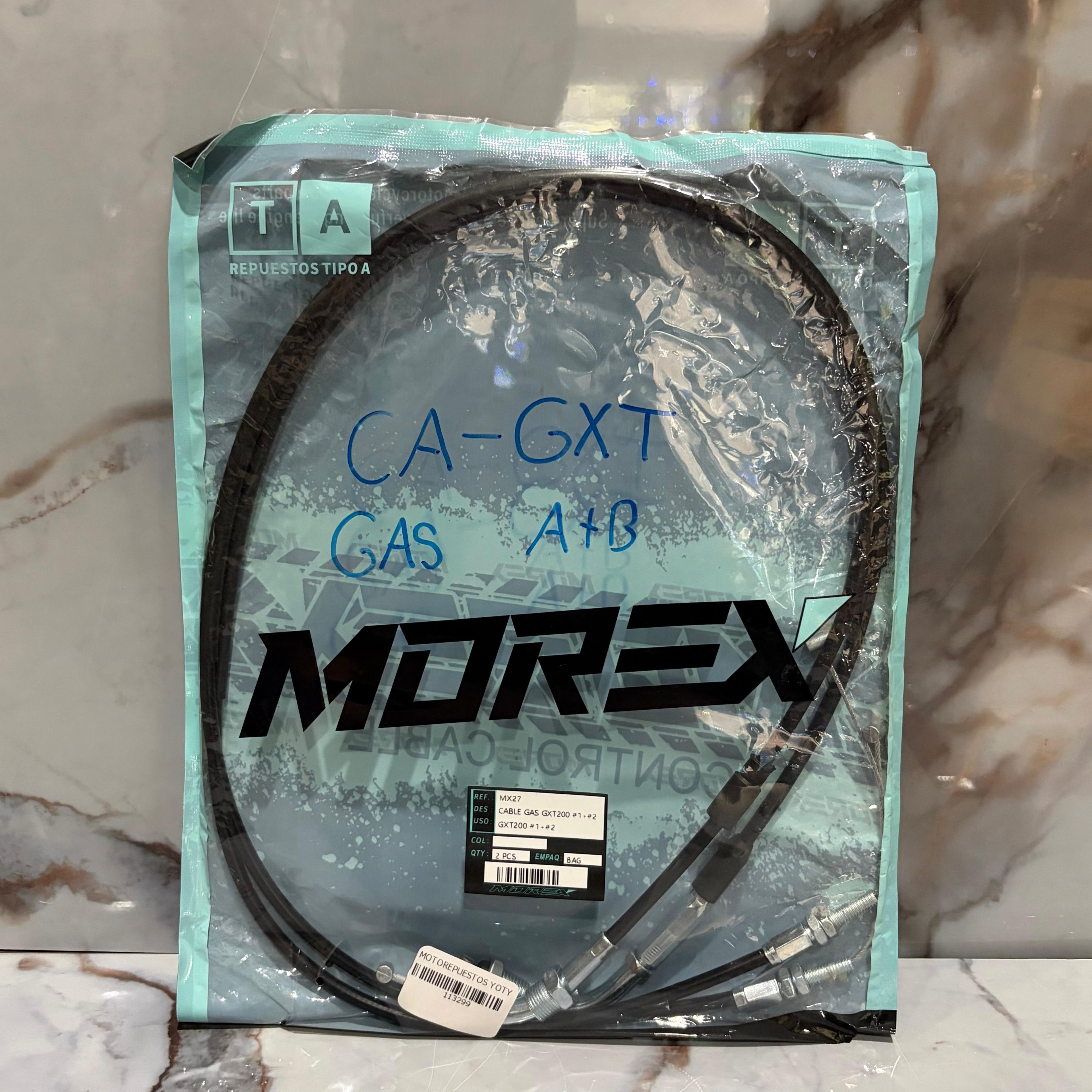 CABLE GAS GXT200 A+B