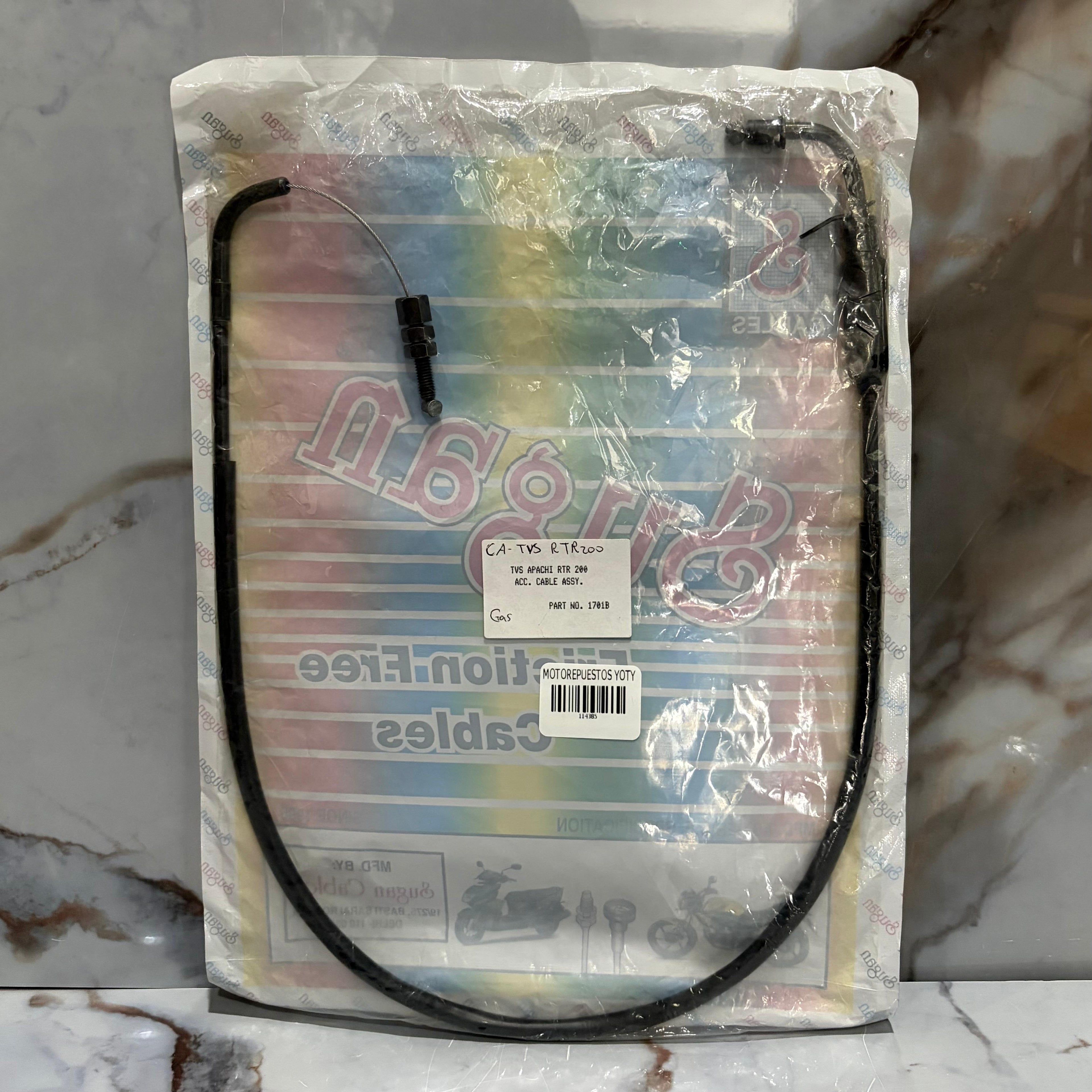 CABLE GAS TVS RTR200 APACHE