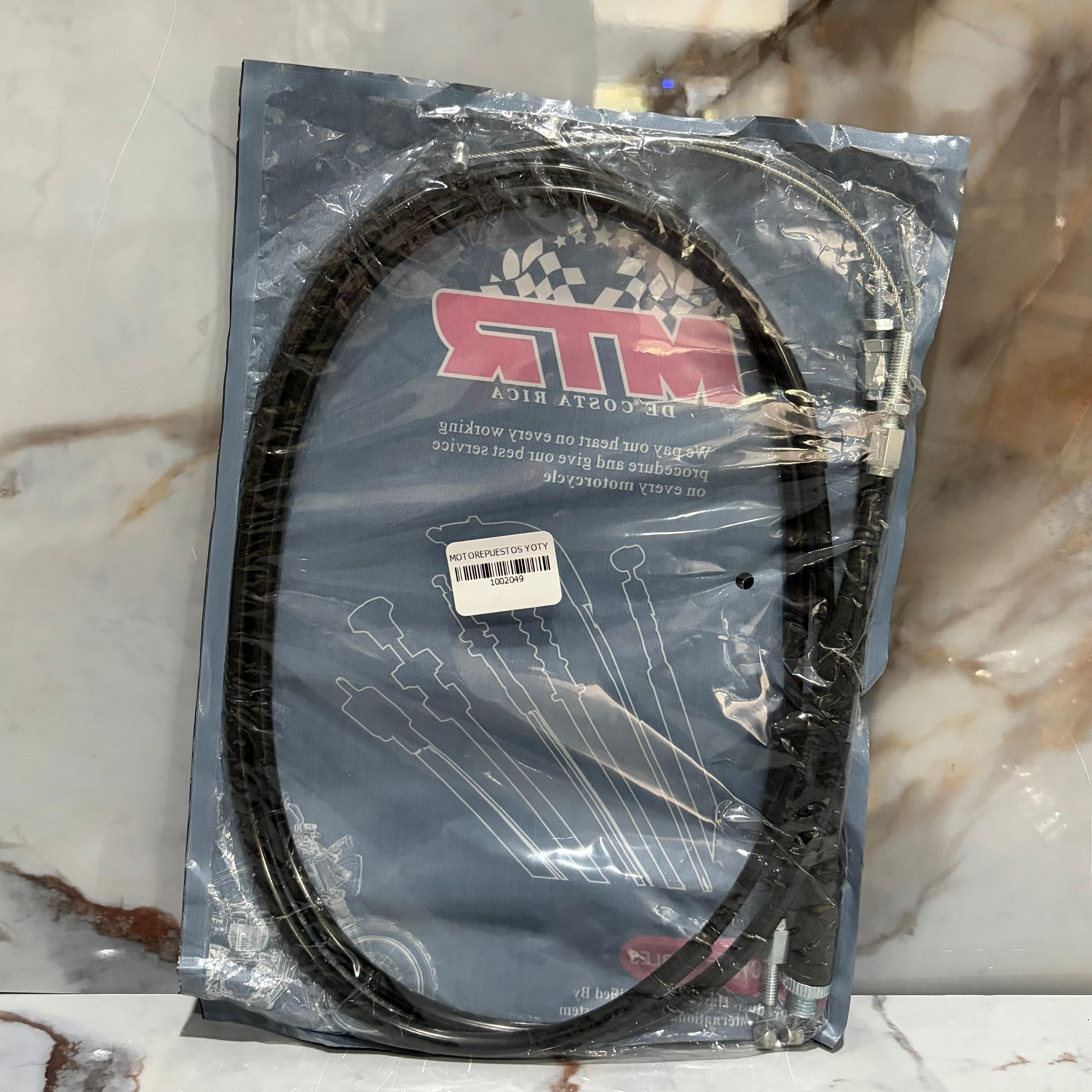 CABLE DE GAS XR400 DOBLE-MTR