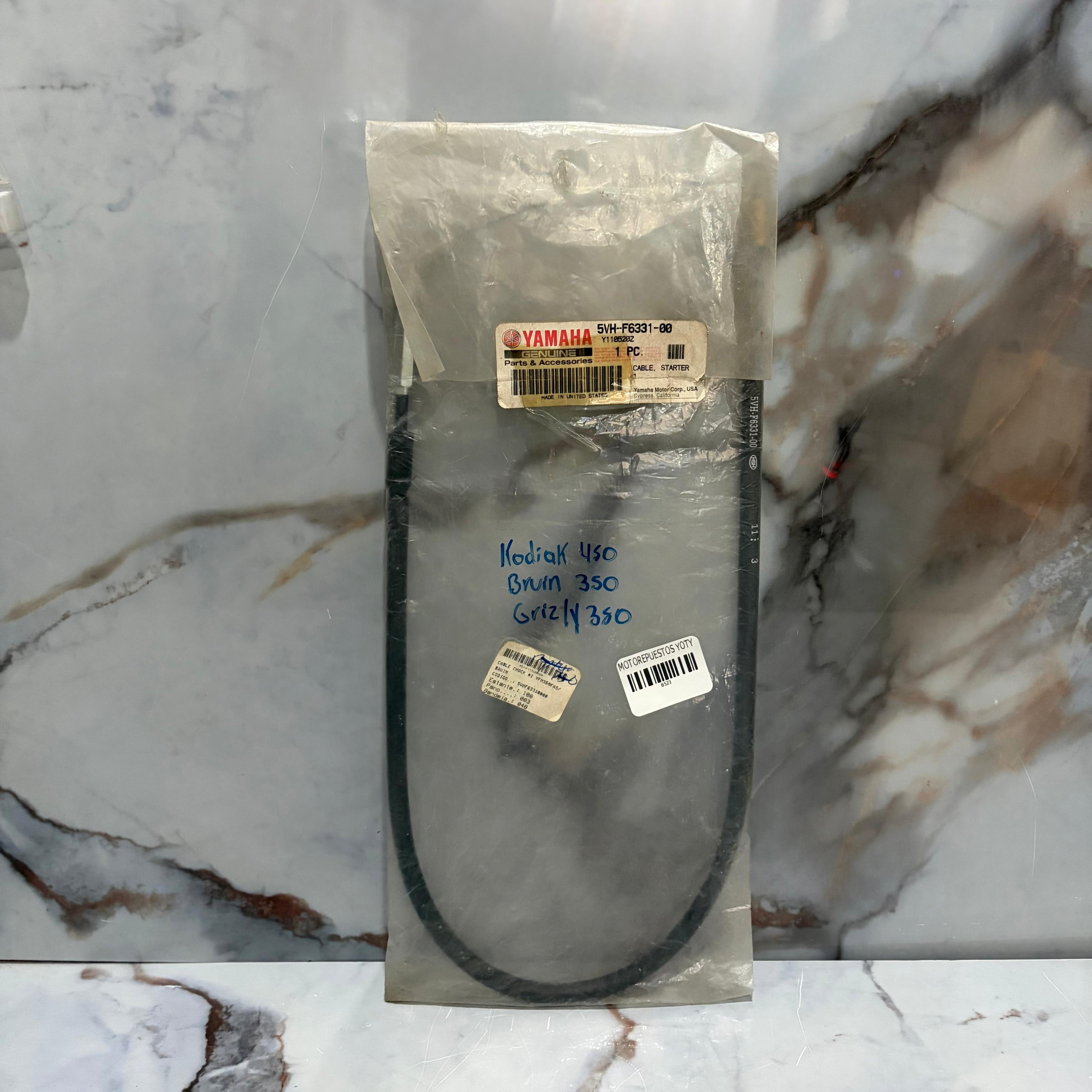 CABLE DE CHOKE RAPTOR 350-YFM 350 ORIGINAL