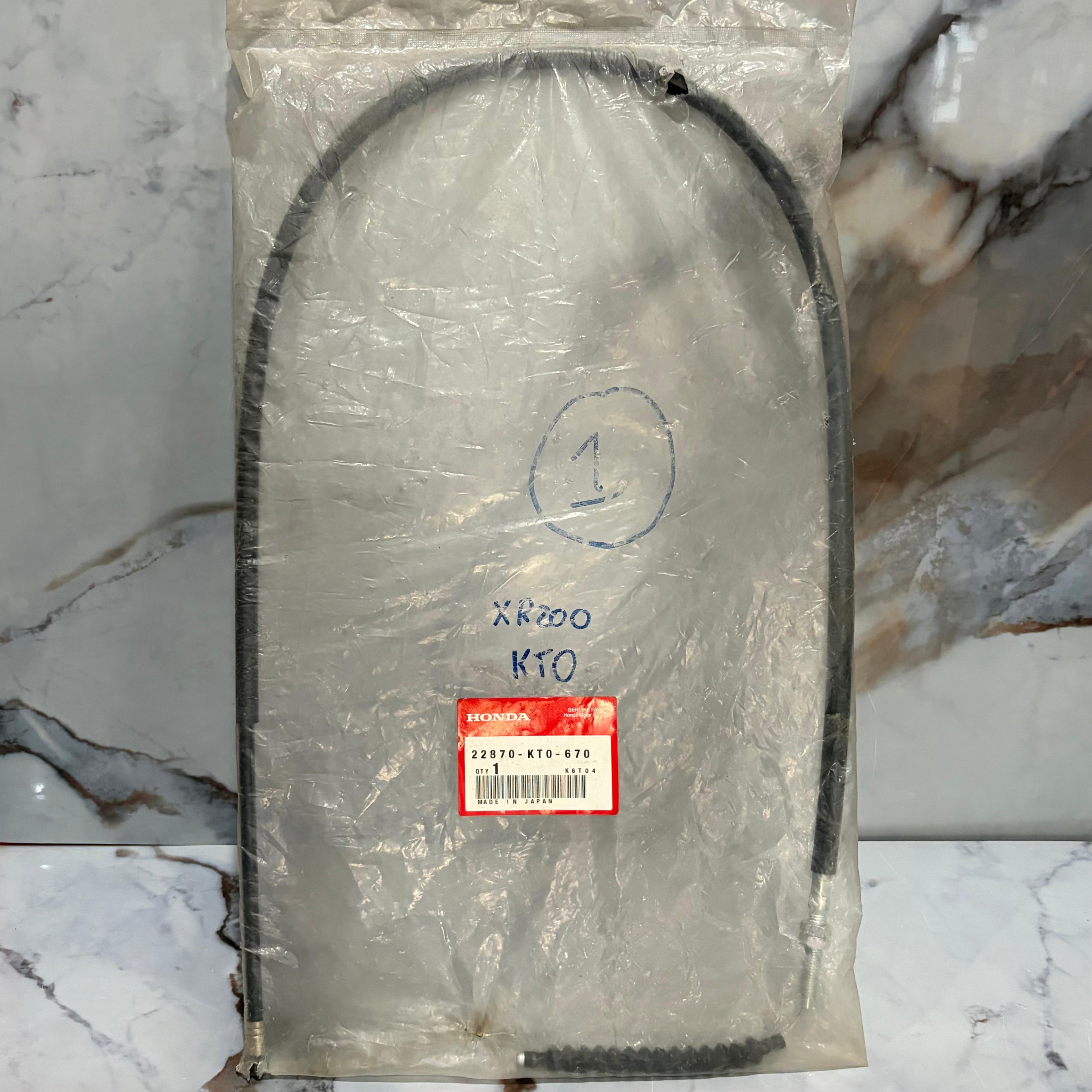 CABLE CLUTCH XR200-KTO ORIGINAL
