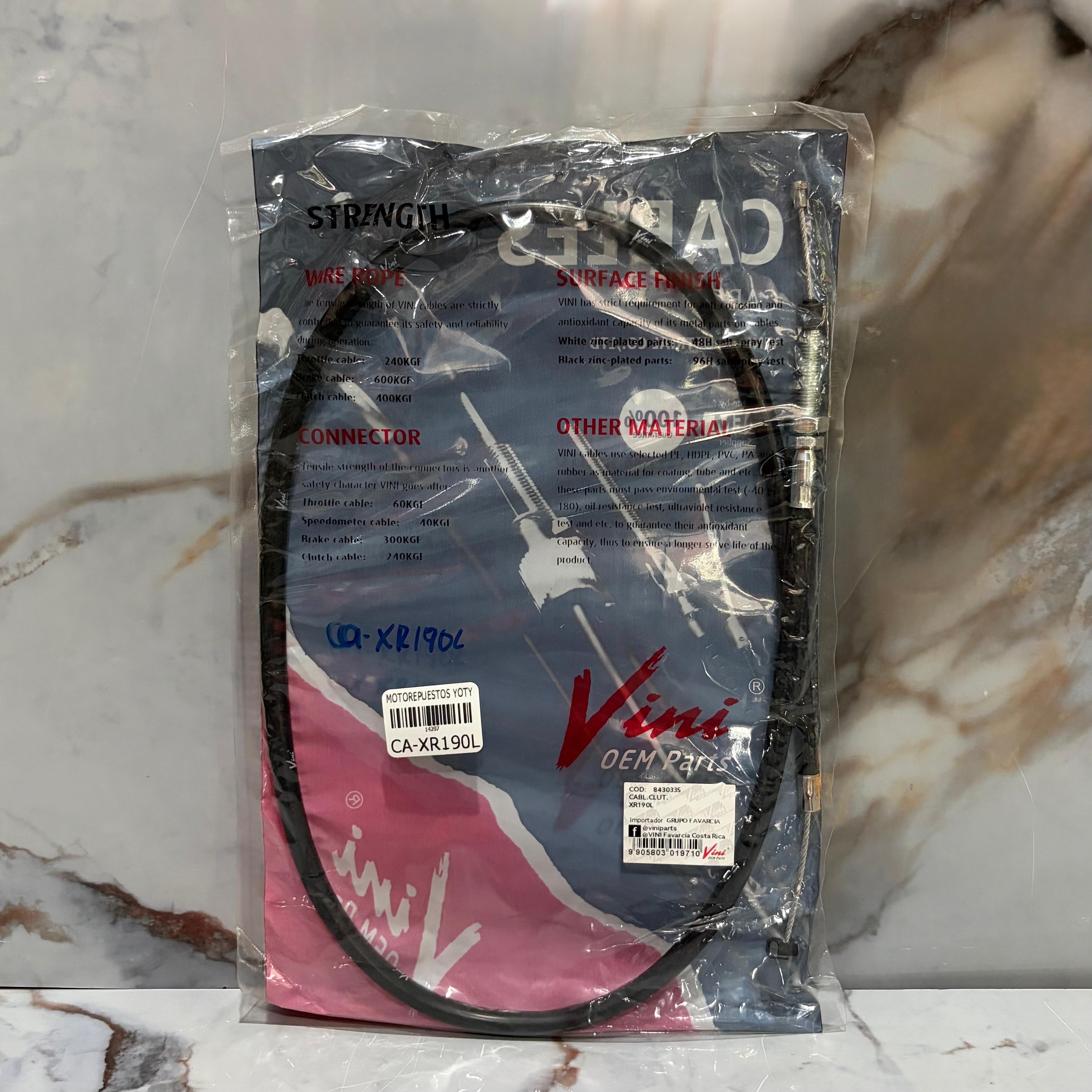 CABLE CLUTCH XR190L