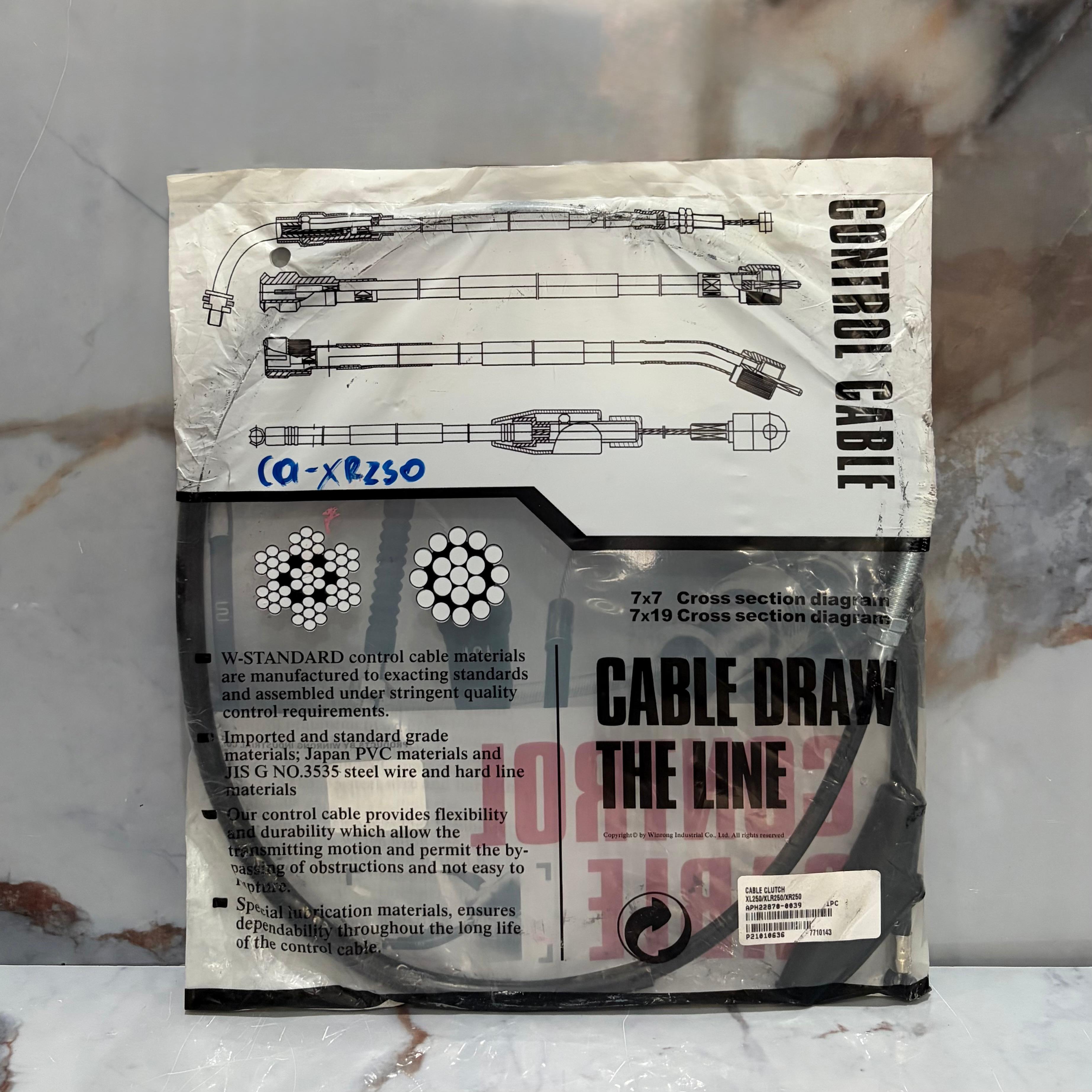 CABLE CLUTCH XLR250/XR250 STANDARD