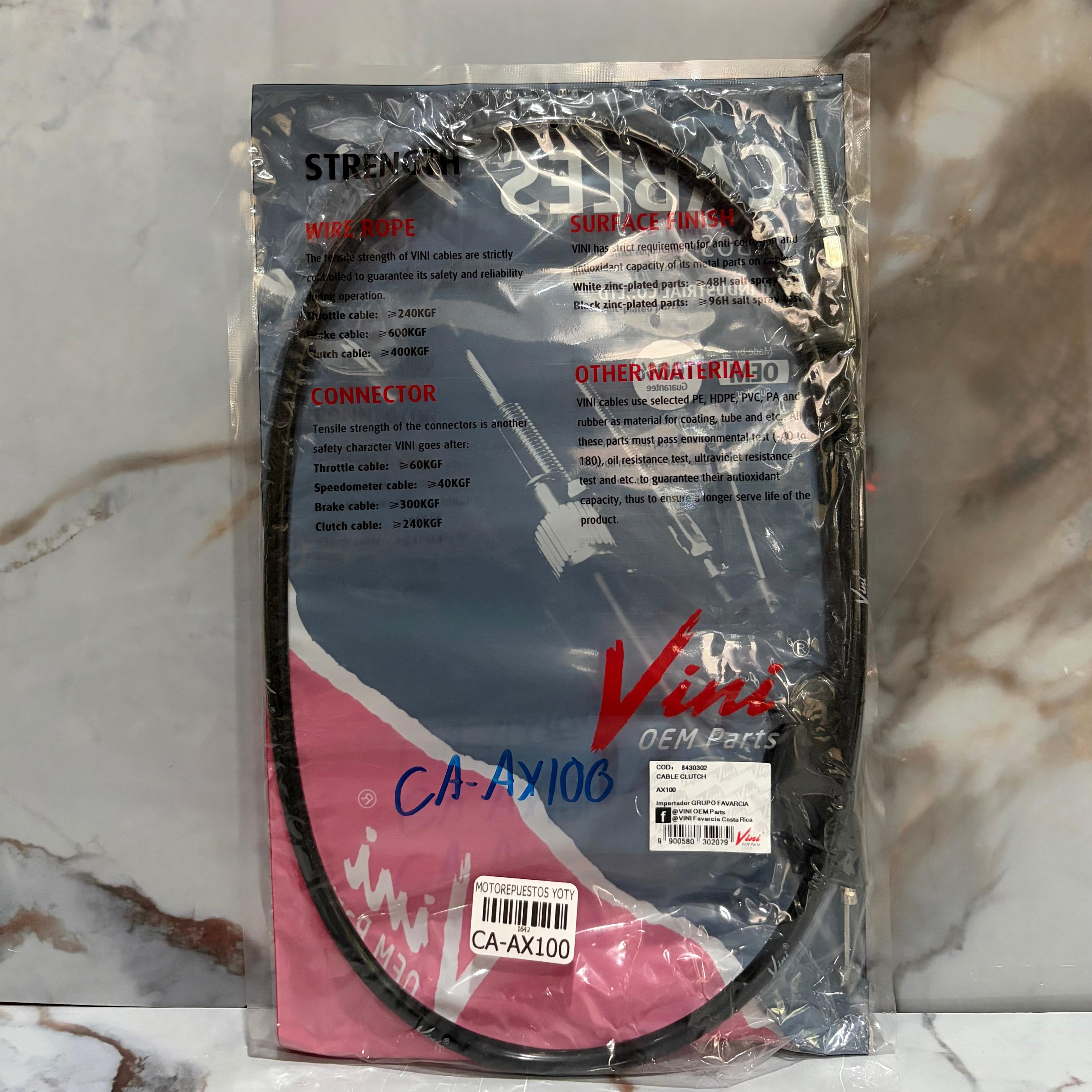 CABLE CLUTCH AX100 /115