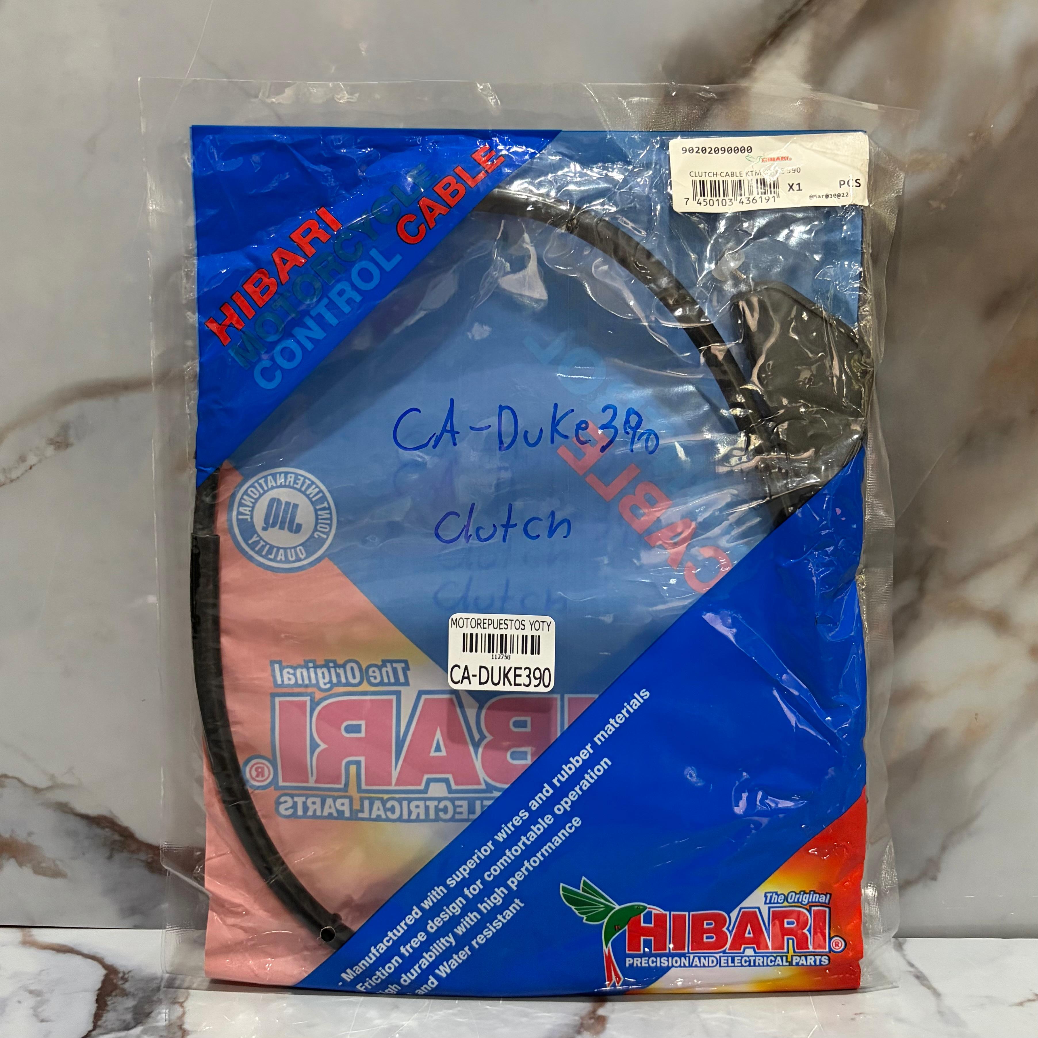 CABLE DE CLUTCH DUKE 390 HIBARI